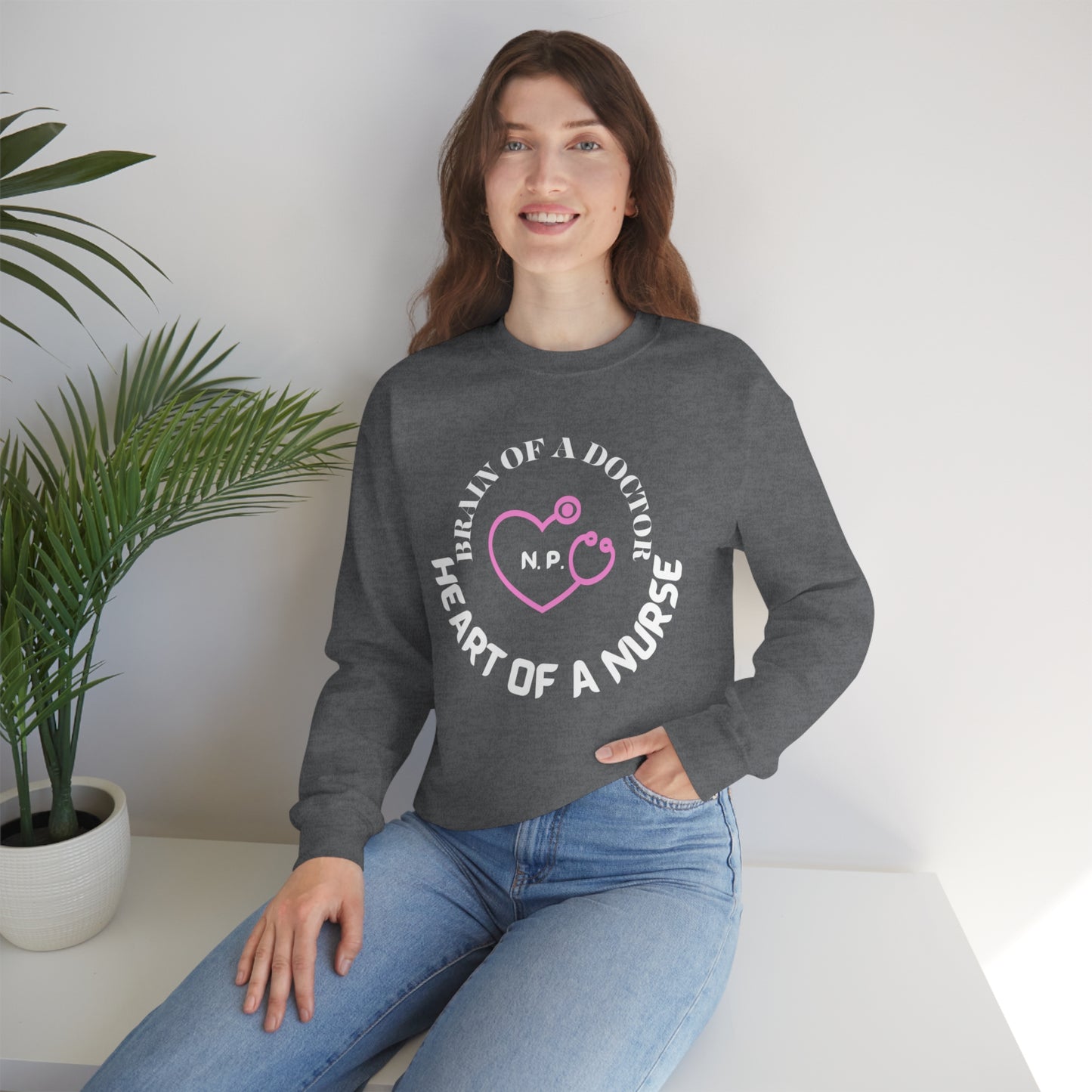 NURSE PRACTITIONER CREWNECK SWEATSHIRT GIFT