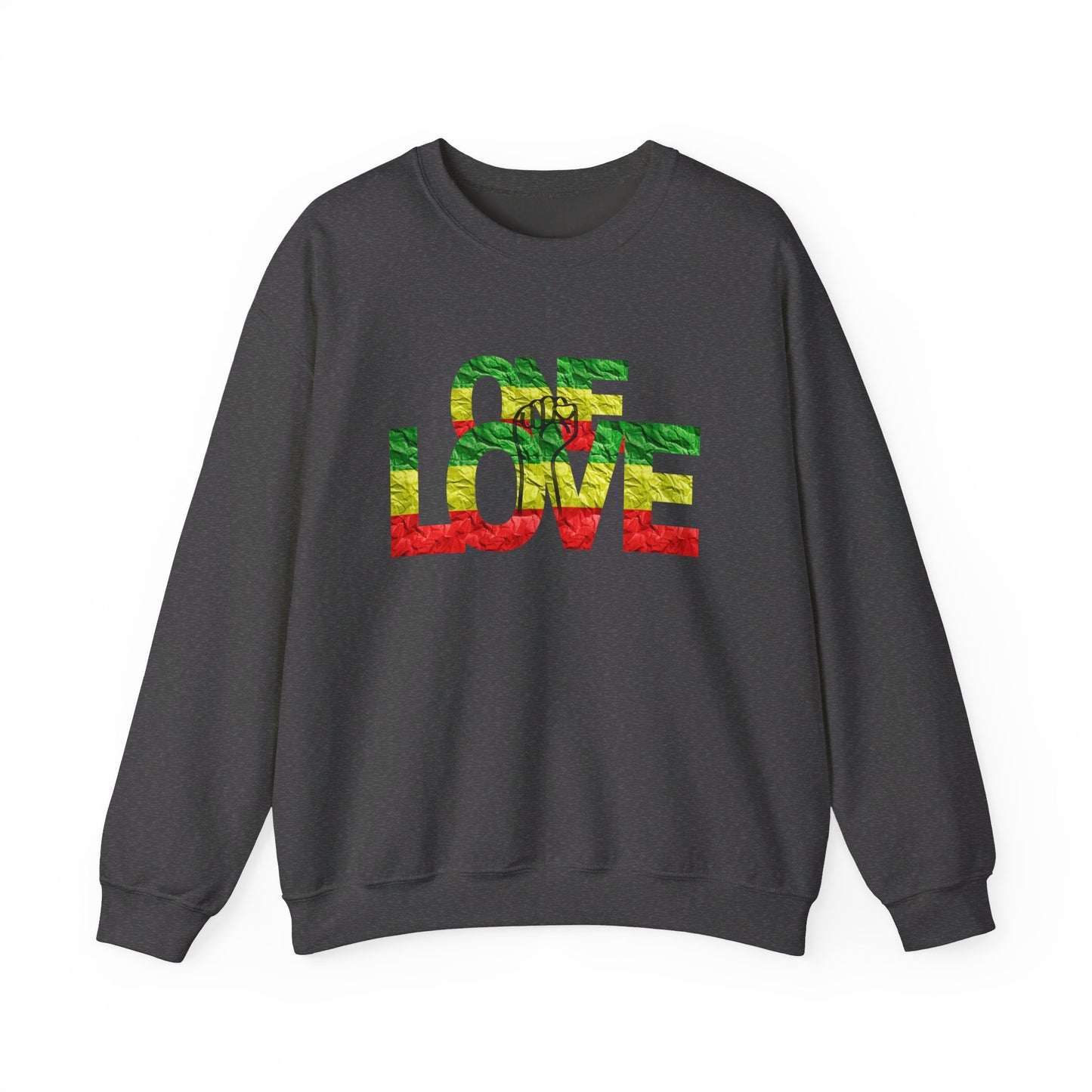 ONE LOVE POWER STATEMENT CREWNECK SWEATSHIRT GIFT