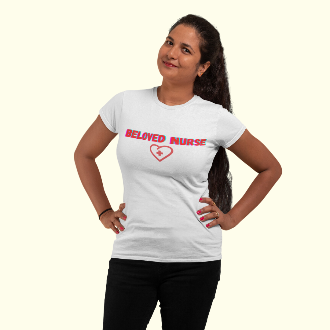 BELOVED NURSE CREWNECK T SHIRT GIFT