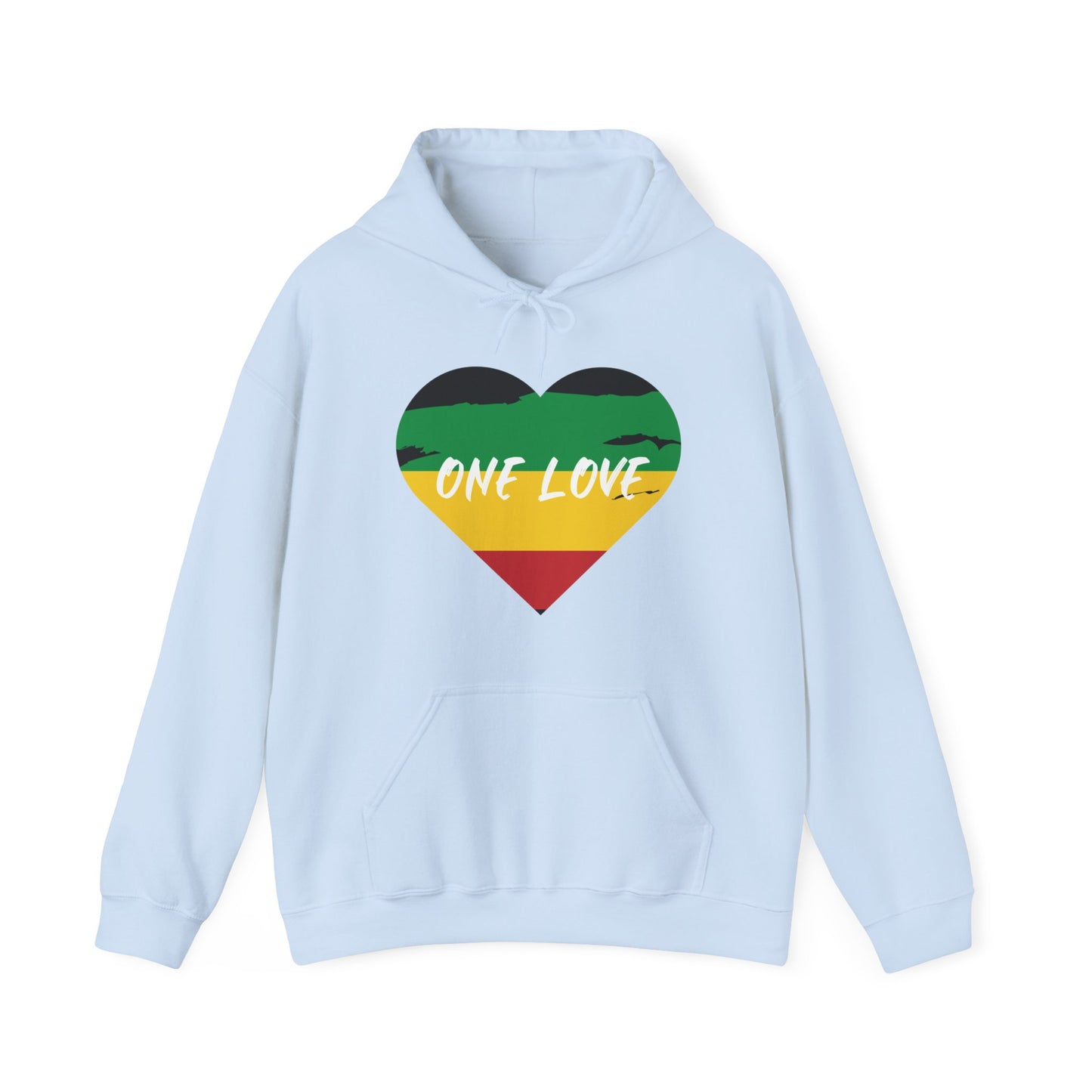 ONE LOVE HOODED SWEATSHIRT FRIEND GIFT