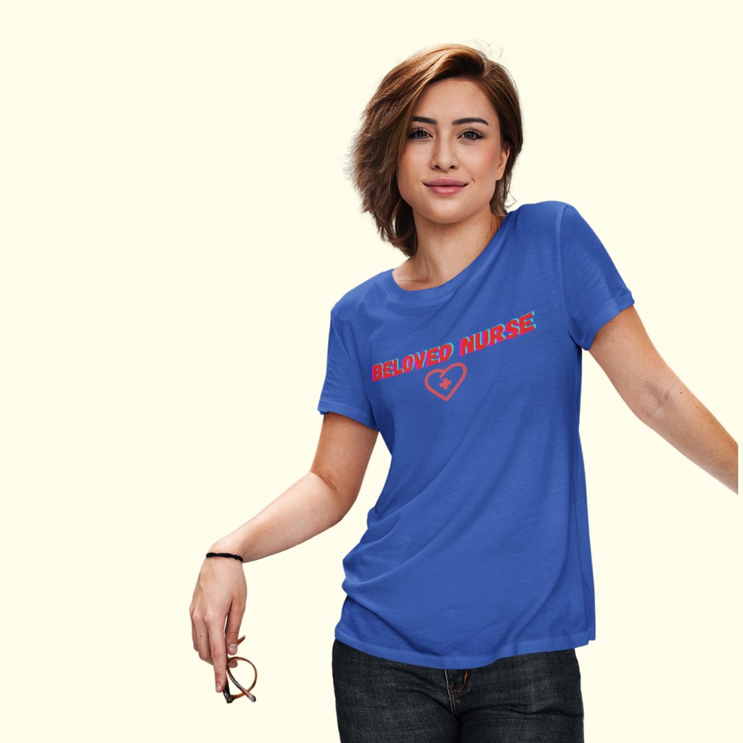 BELOVED NURSE CREWNECK T SHIRT GIFT