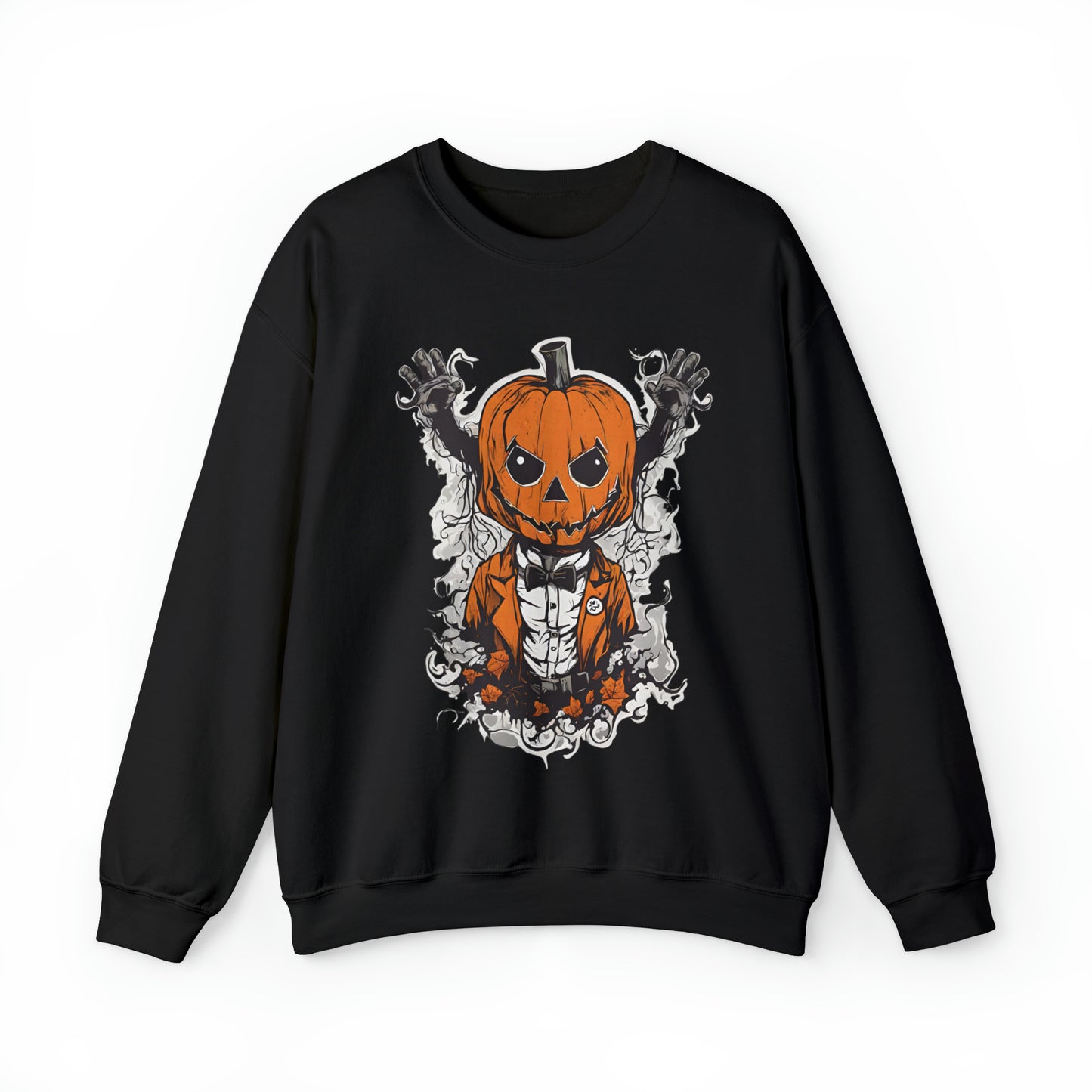 CREEPY PUMPKIN HALLOWEEN SWEATSHIRT GIFT