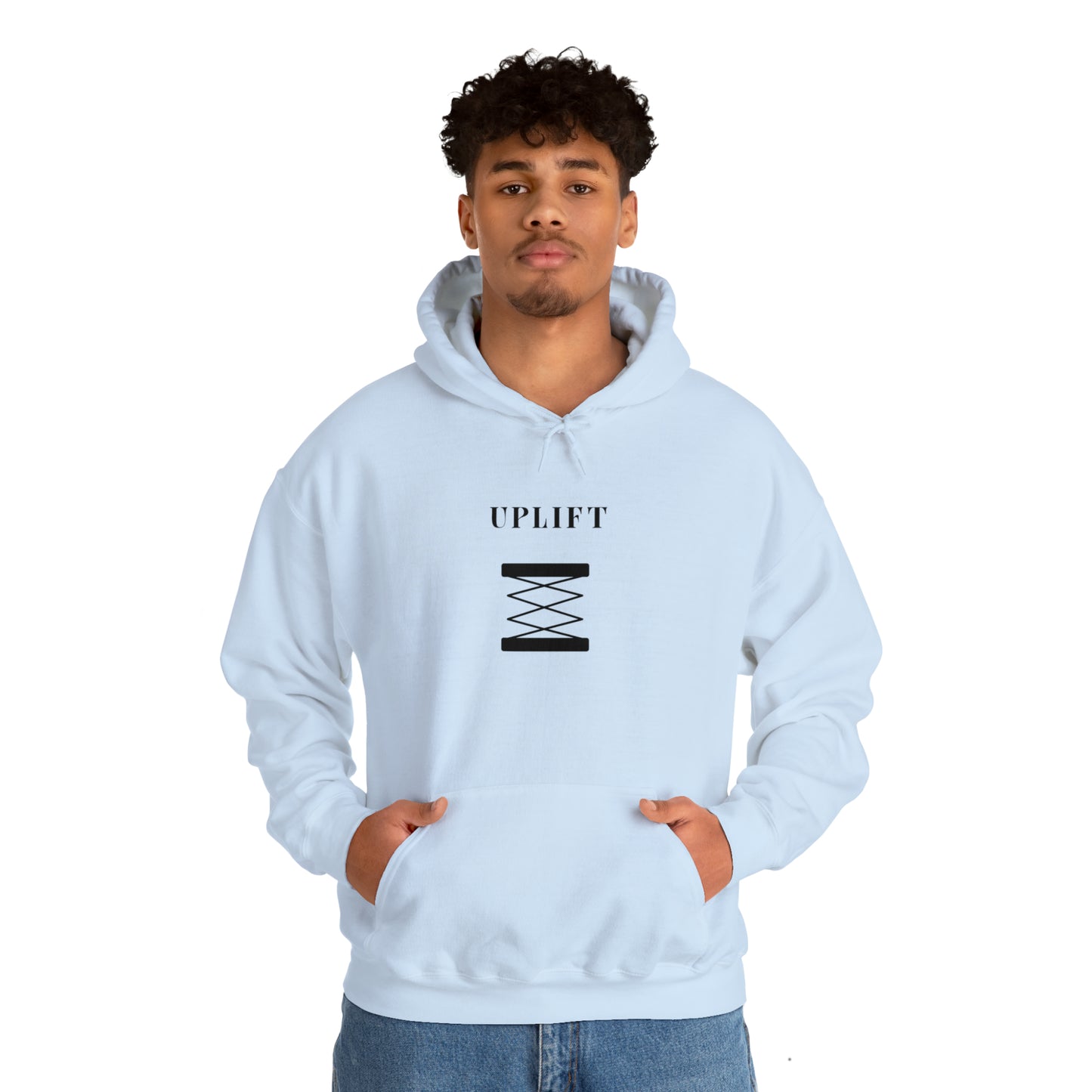 Uplift hooded sweatshirt gift, hoodie with inspirational words, sweatshirt word encourages, hoodie word uplift gift for friends and family