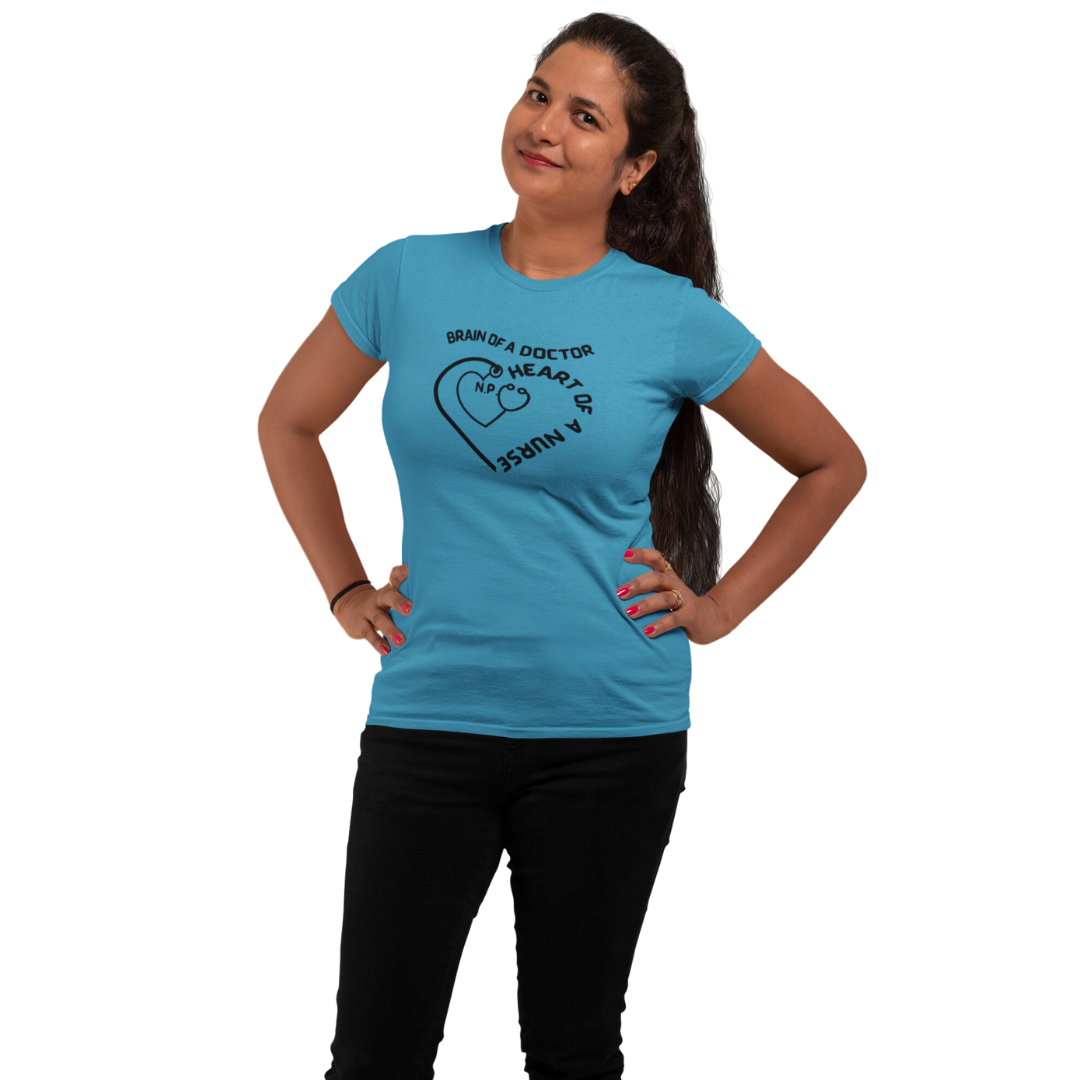 UNISEX CREWNECK T SHIRTS FOR NURSE PRACTITIONER