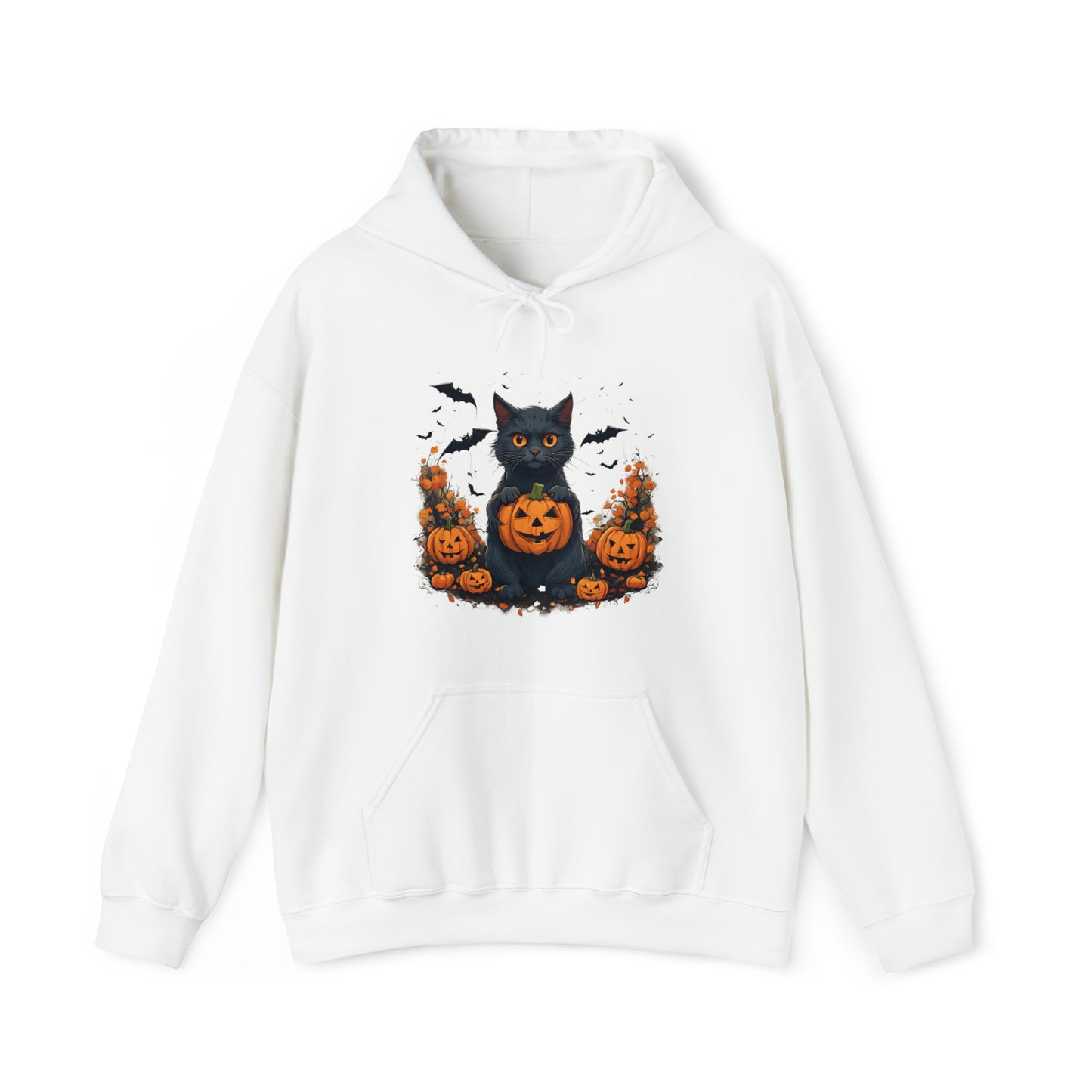 BLACK CAT HALLOWEEN HOODIE GIFT