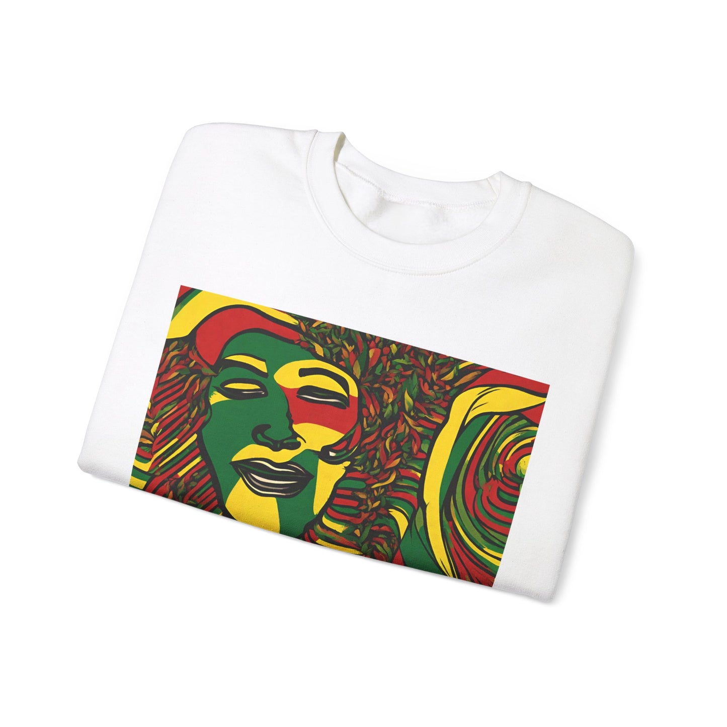 IRIE VYBEZ ABSTRACT ART SWEATSHIRT GIFT