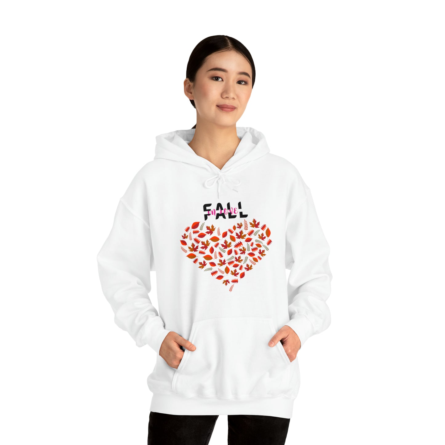 FALL IN LOVE FALL THEME UNISEX HOODIE GIFT