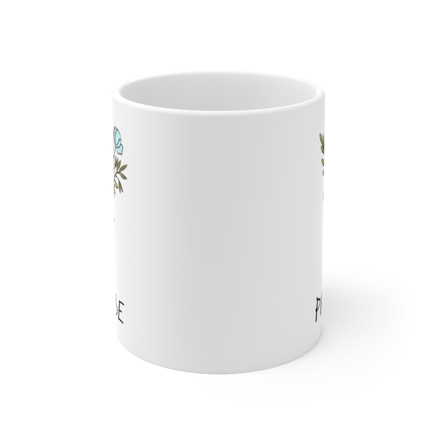 Birth Month flower mug (October)