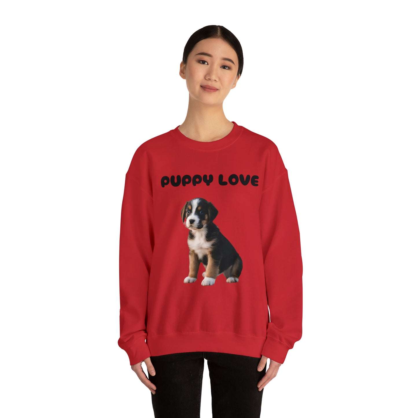 Puppy Love Sweatshirt For Dog Lovers