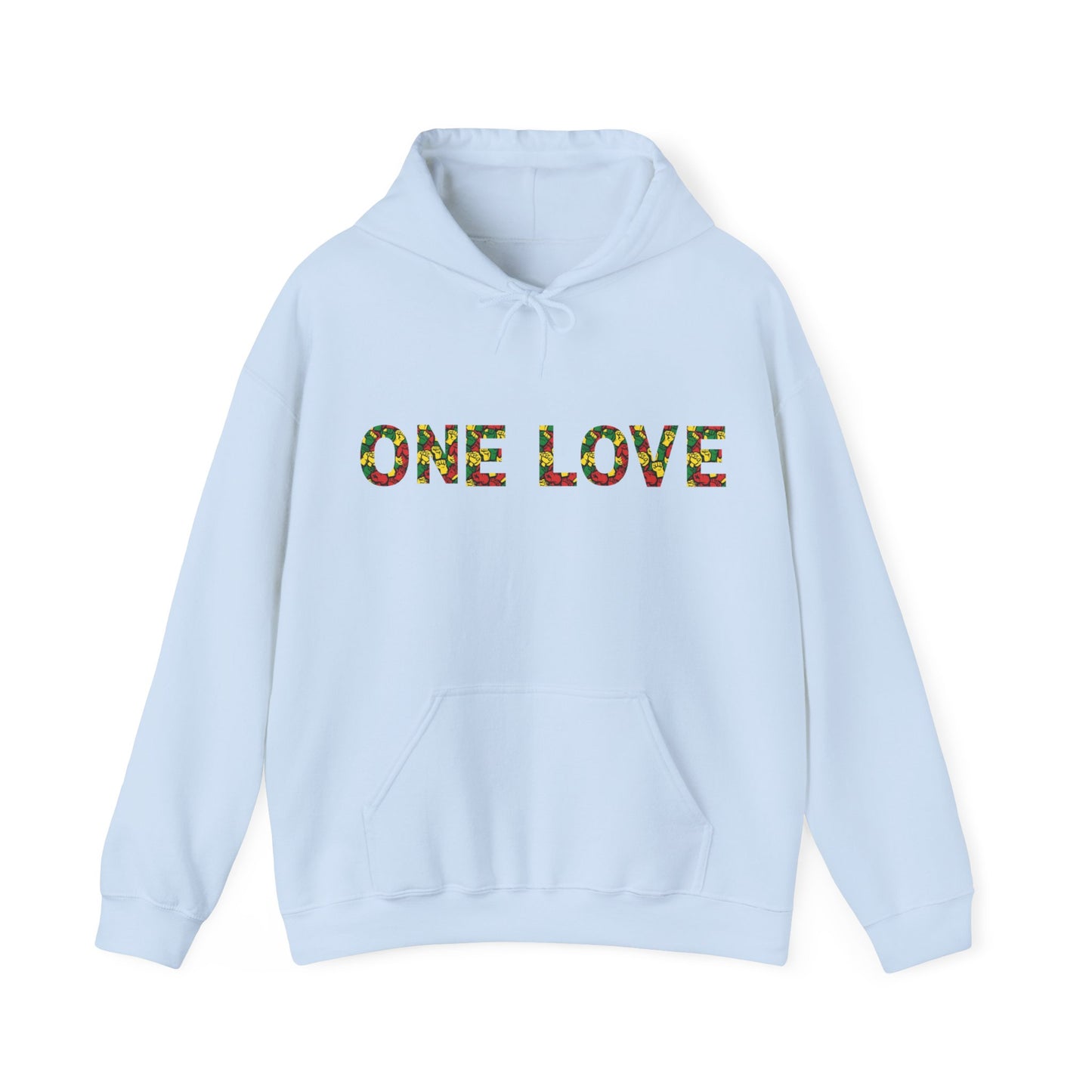 ONE LOVE ROOTS COLOR STATEMENT HOODIE