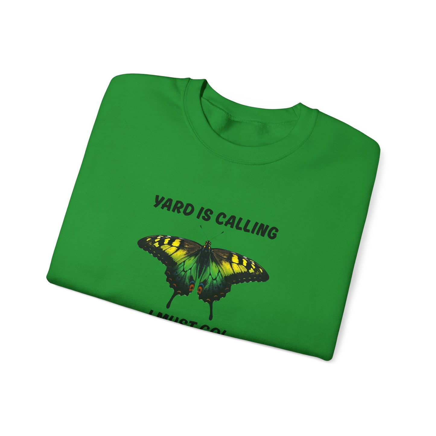 Yard Is Calling Jamaican Monarch Butterfly  Crewneck