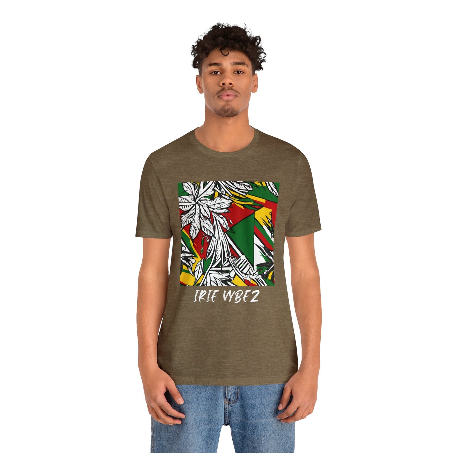 IRIE VYBEZ GRAPHIC ART CREWNECK T SHIRT GIFT