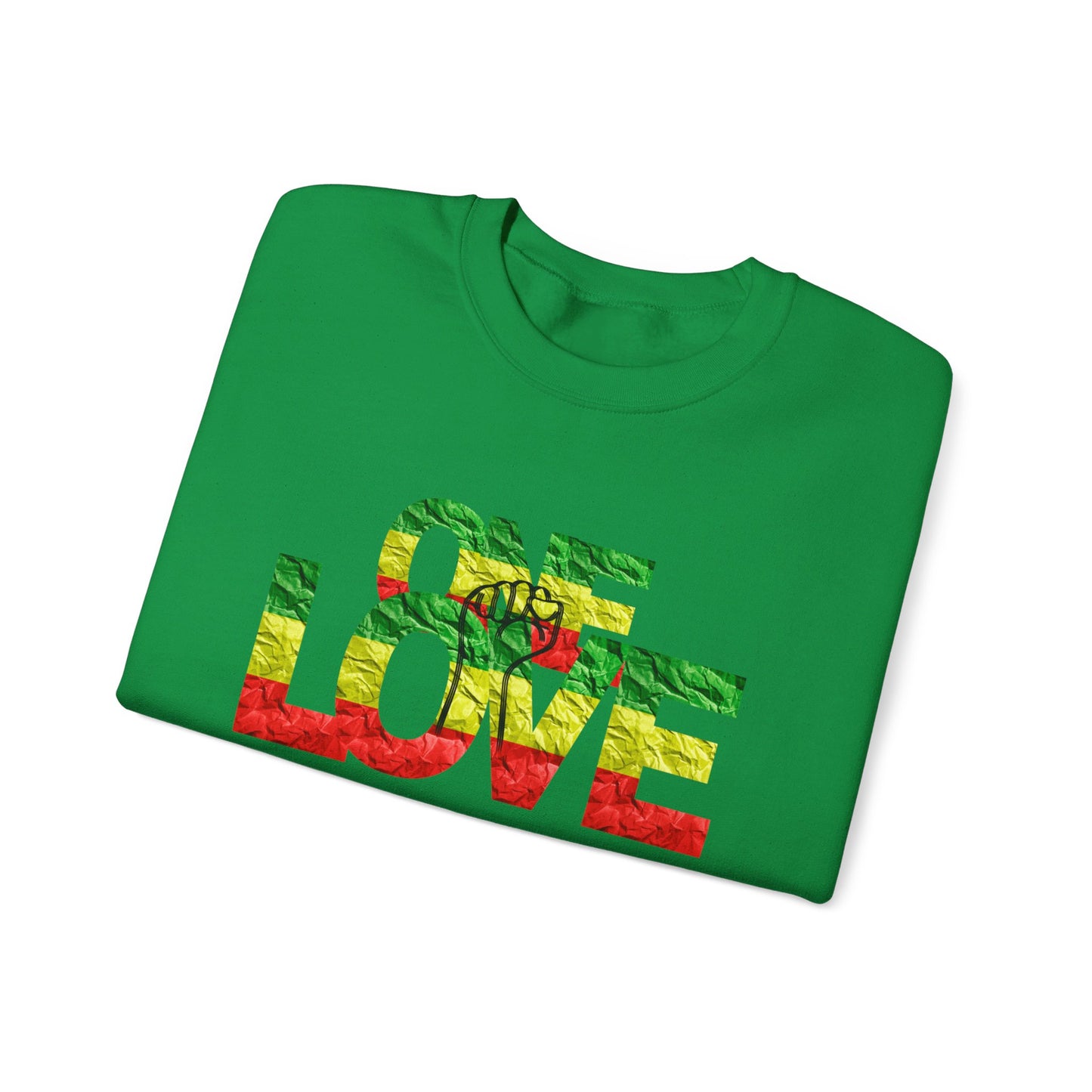 ONE LOVE POWER STATEMENT CREWNECK SWEATSHIRT GIFT