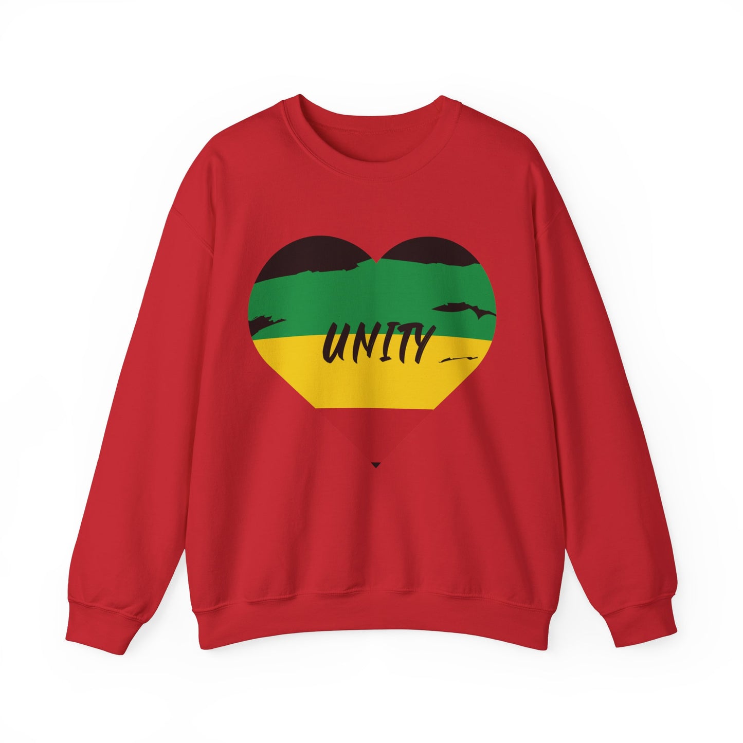 RASTAH UNITY HEART SWEATSHIRT