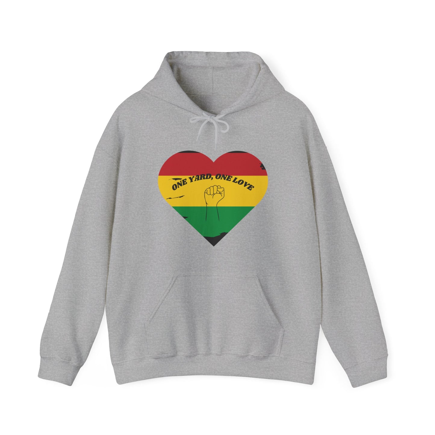 ONE YARD ONE LOVE POWER HOODED SWEATSHIRT GIFT