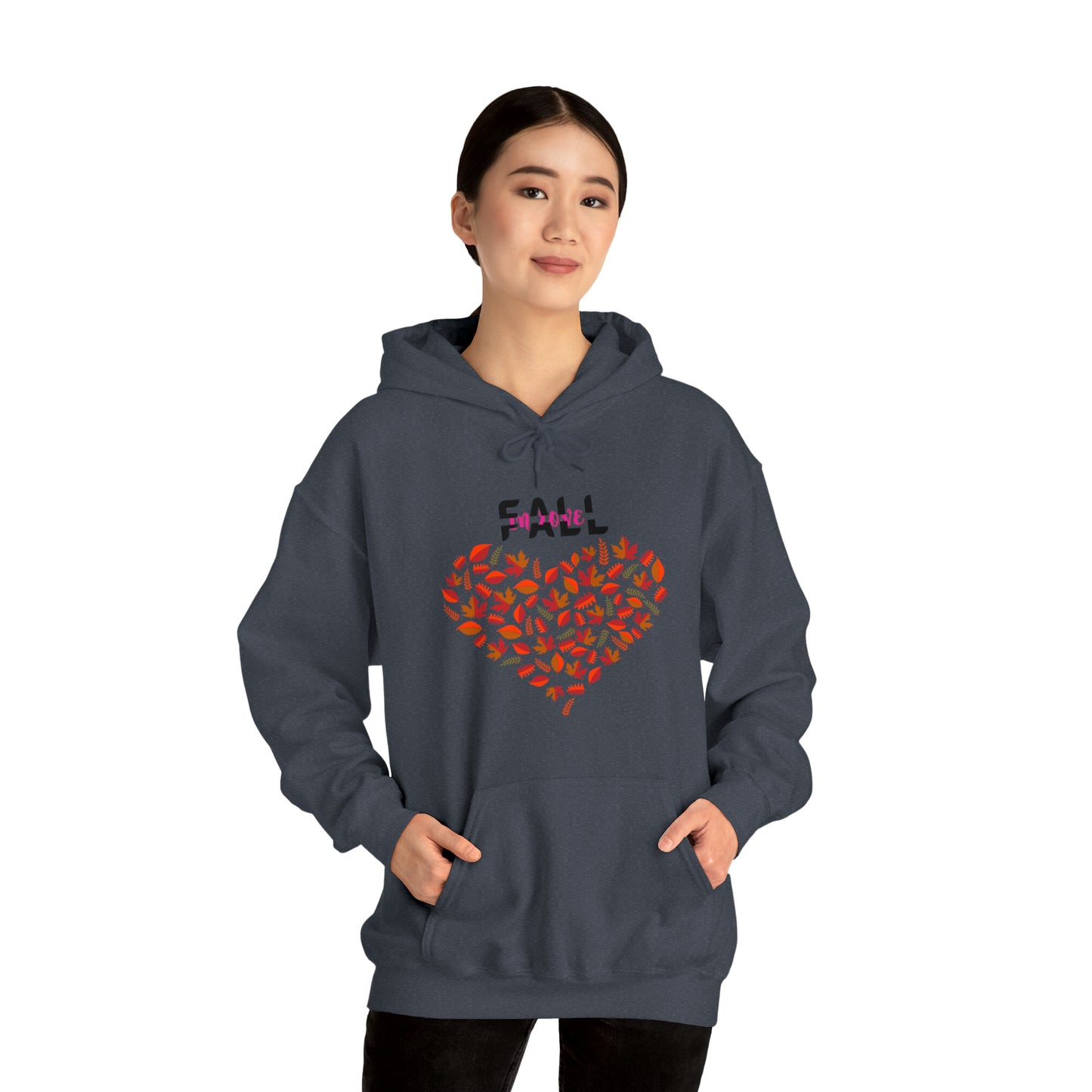 FALL IN LOVE FALL THEME UNISEX HOODIE GIFT