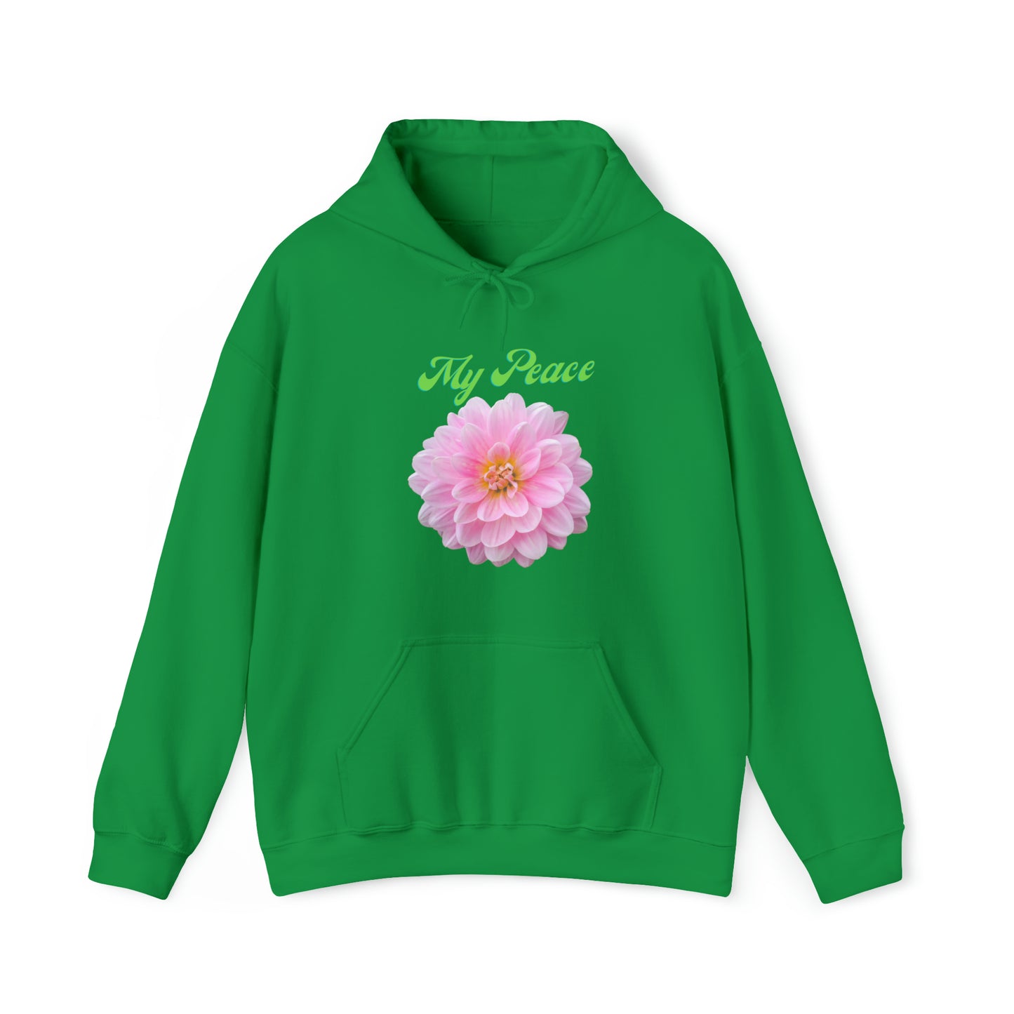 My Peace pink peony unisex hoodie gift