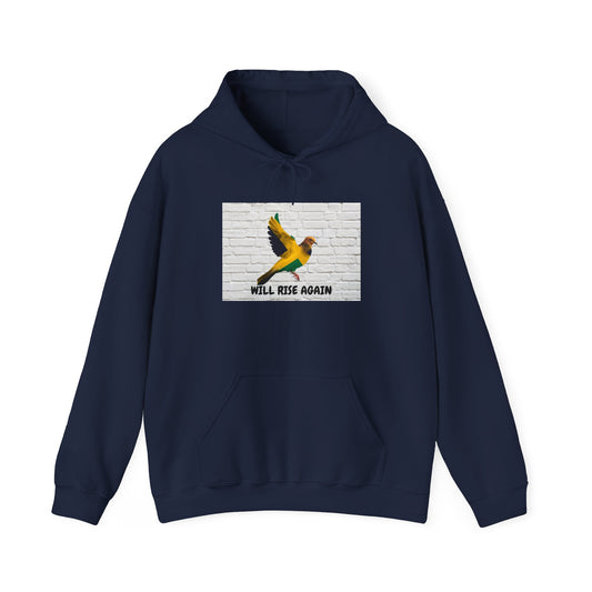 Will Rise Again Bird Graphic  Bird Pullover