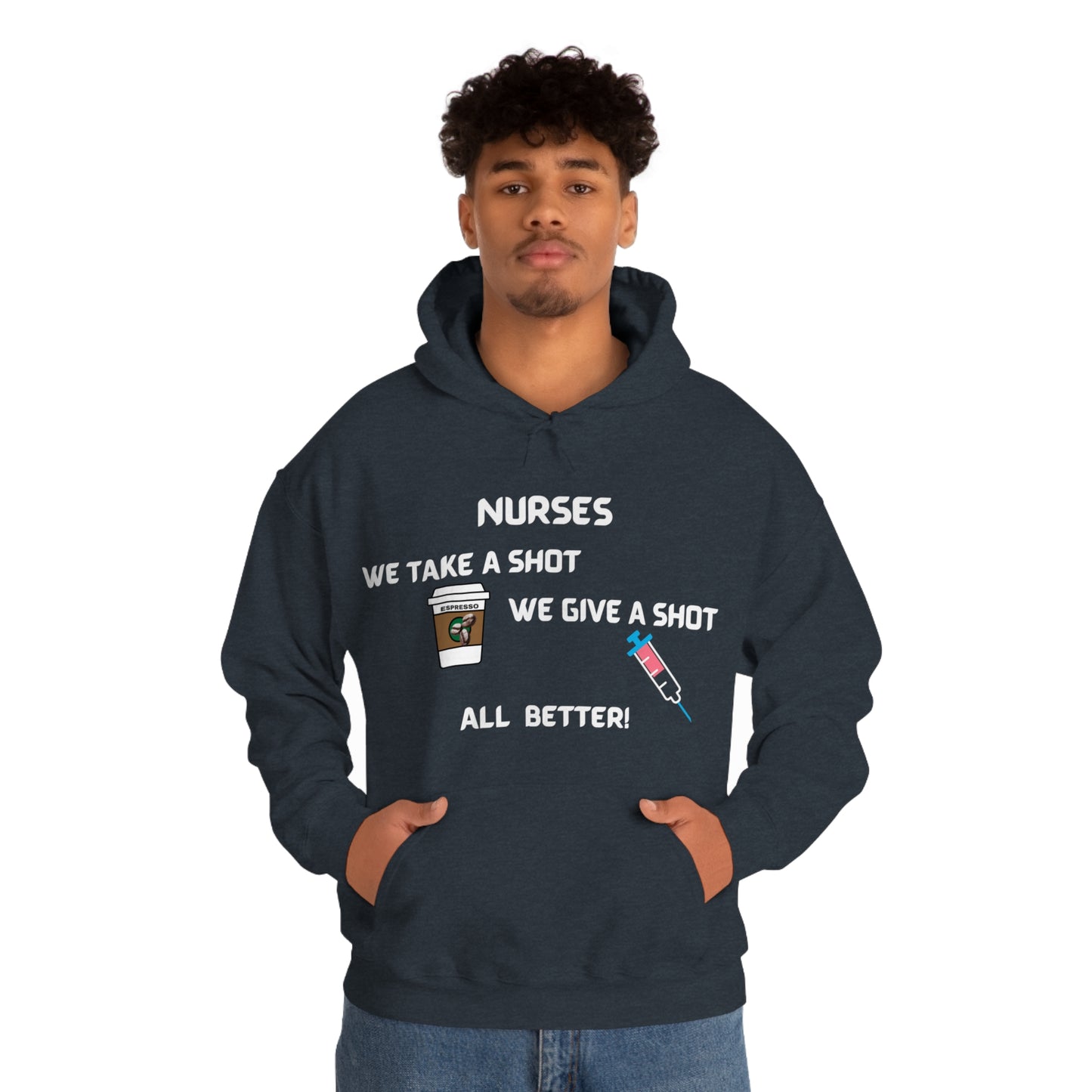 NURSES FUNNY HOODED SWEATSHIRT GIFT