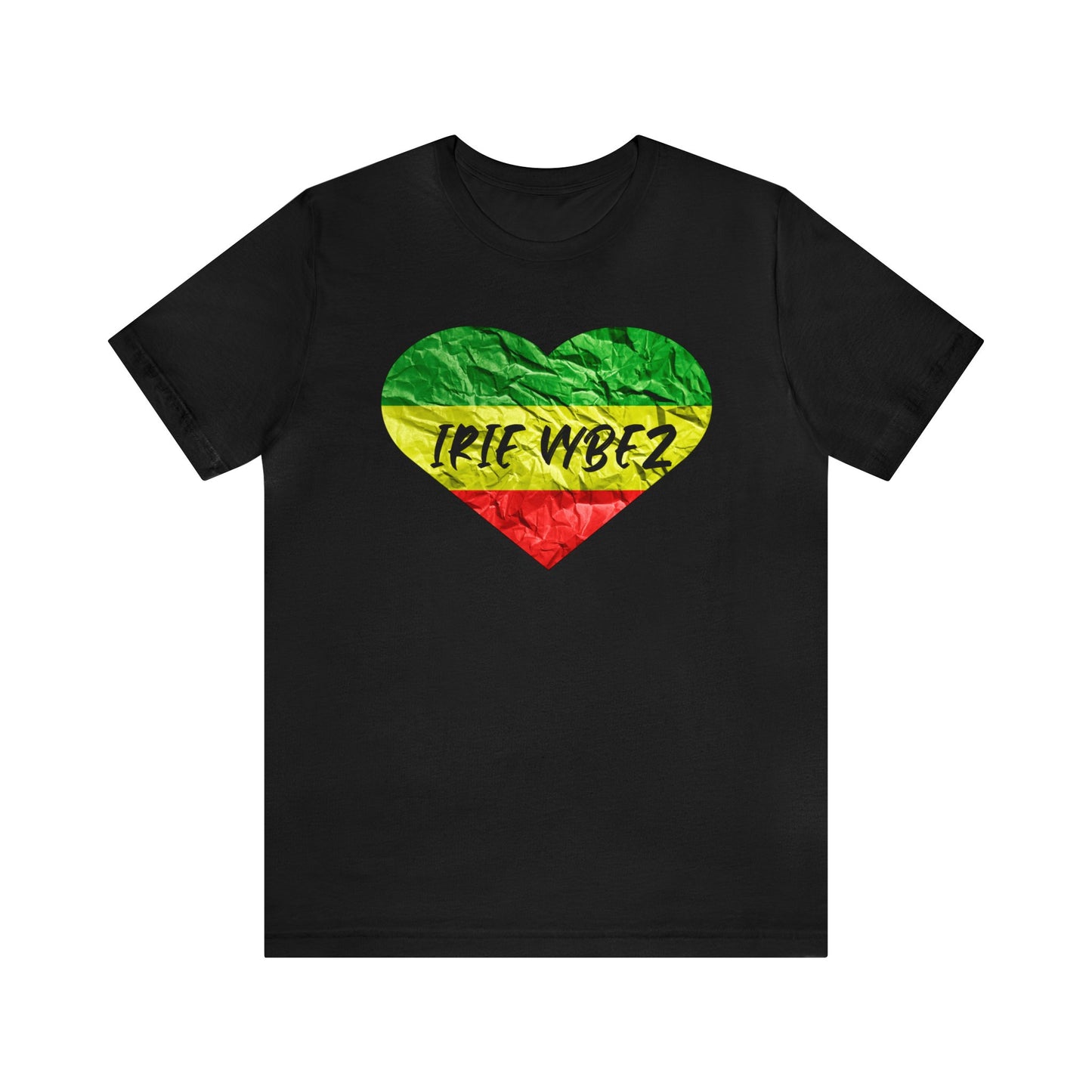 IRIE VYBEZ ROOTS COLOR CREWNECK T SHIRT