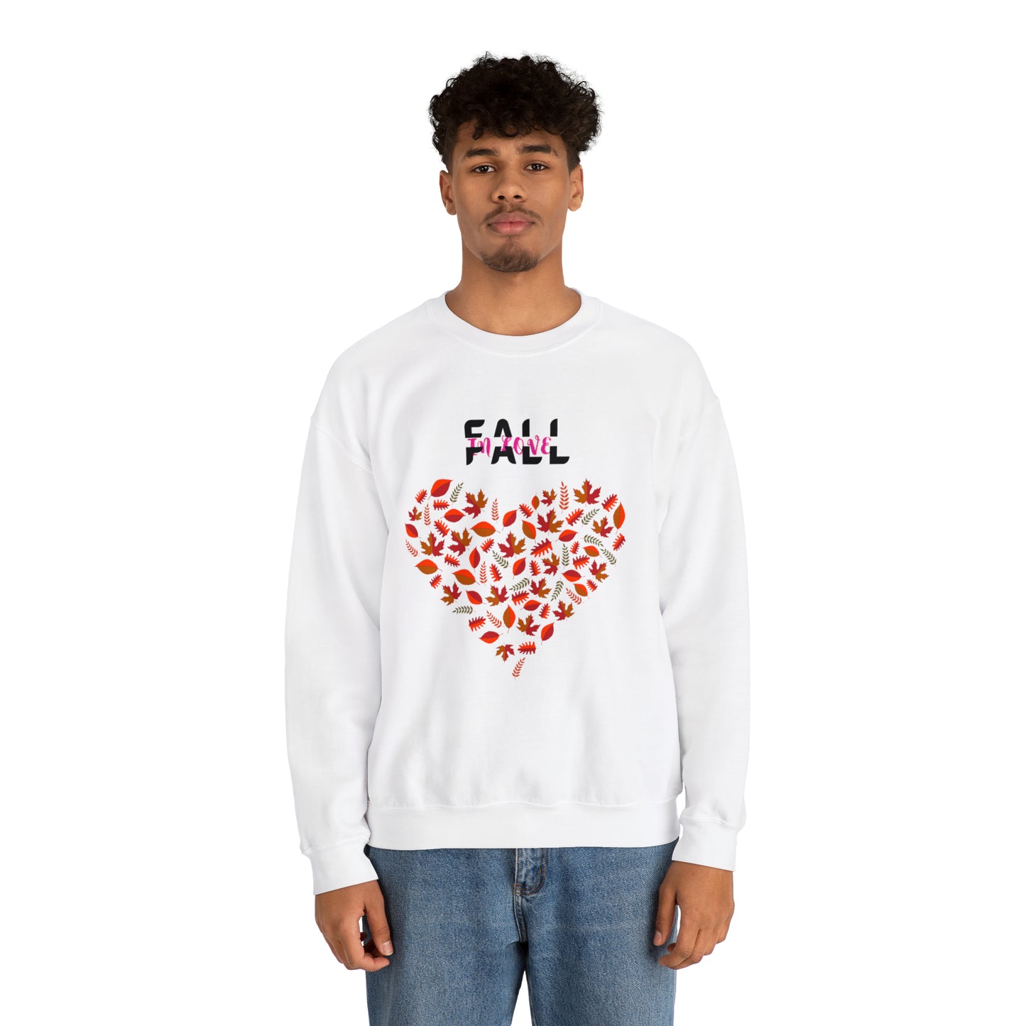 FALL IN LOVE UNISEX SWEATSHIRT FALL GIFT