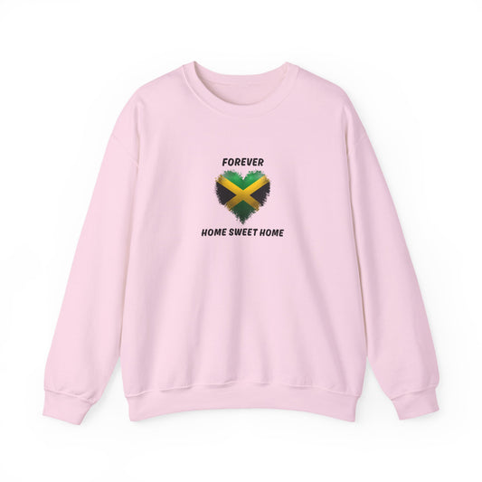 Love Jamaica Heart Crewneck Sweatshirt