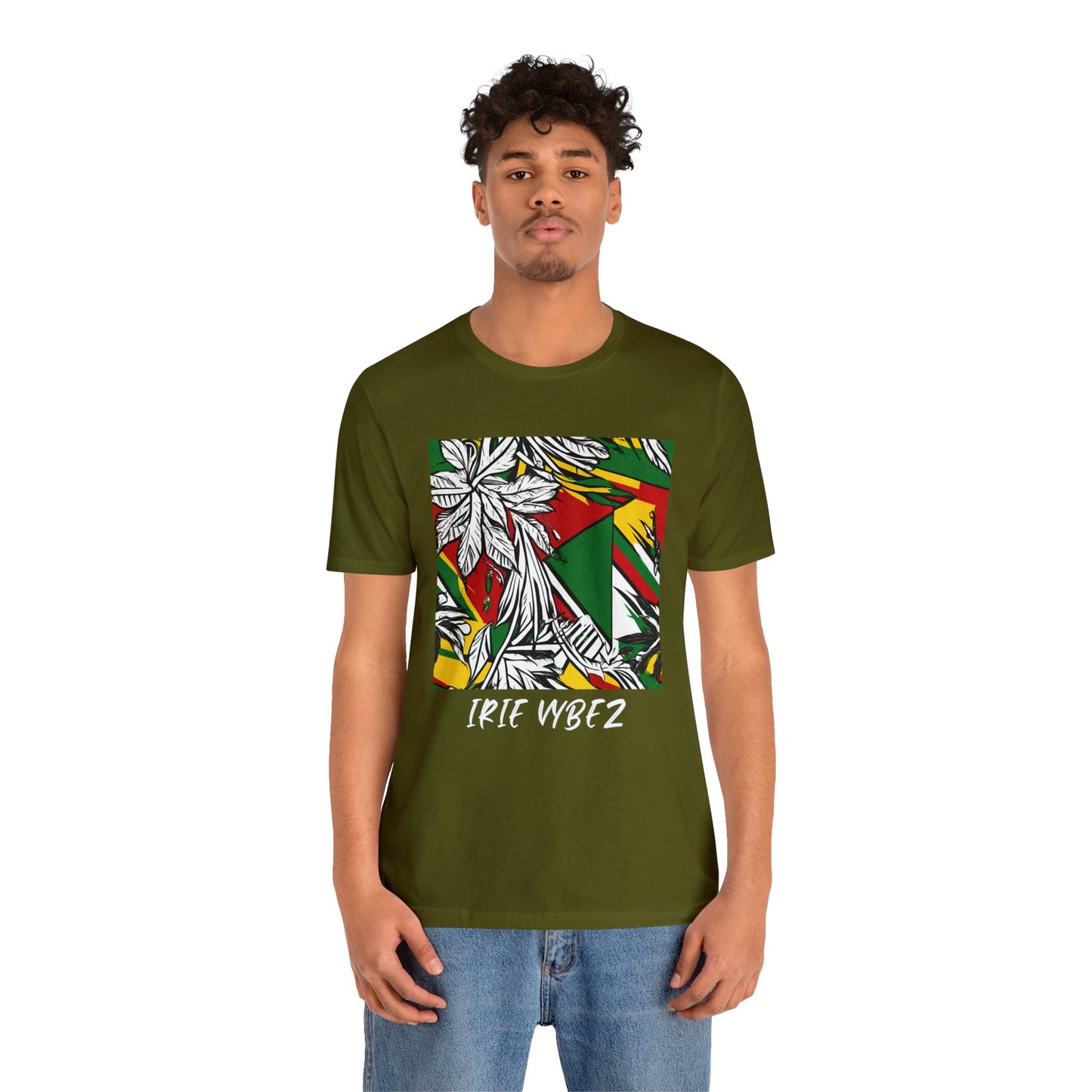 IRIE VYBEZ GRAPHIC ART CREWNECK T SHIRT GIFT