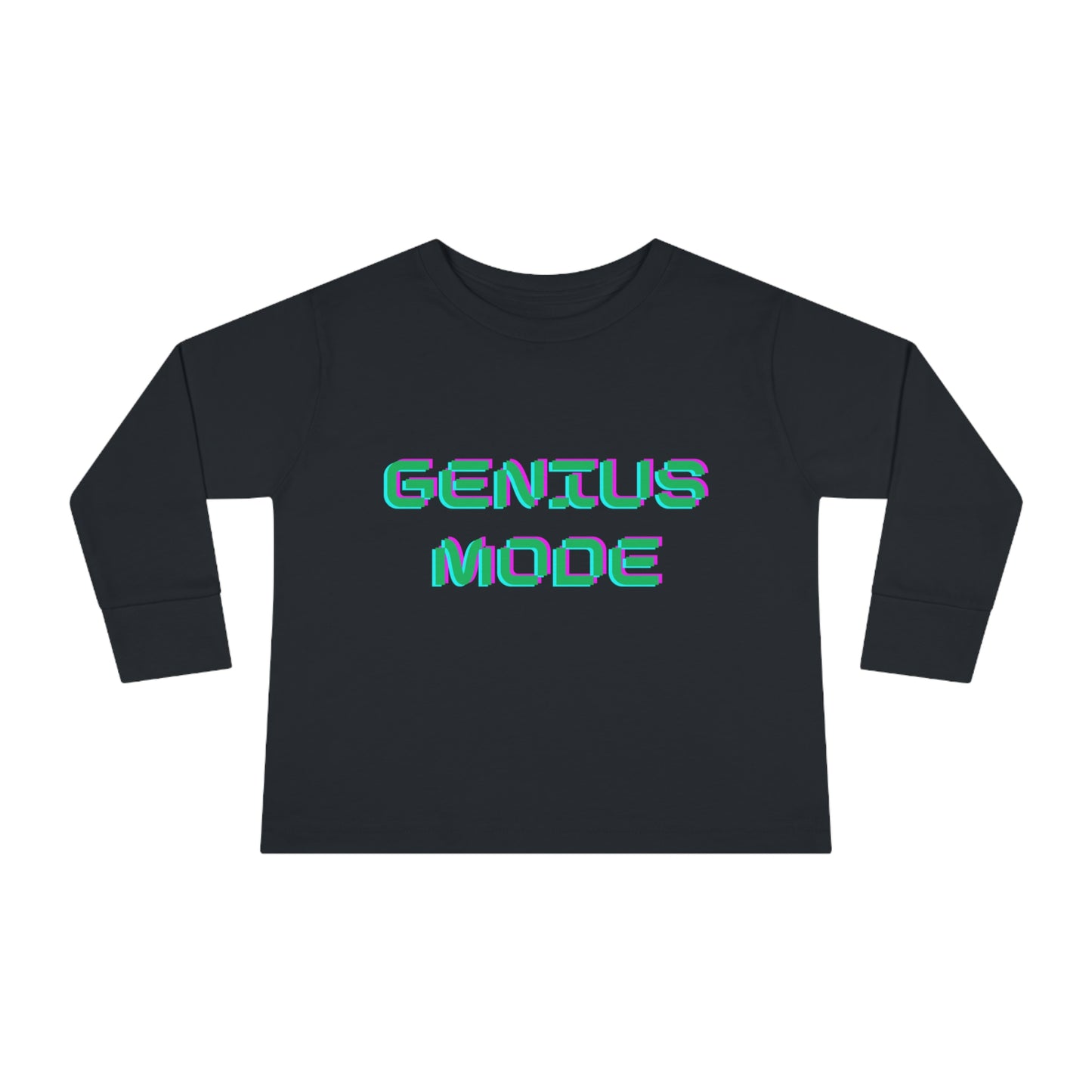 TODDLER GENIUS MODE LONG SLEEVE T SHIRT