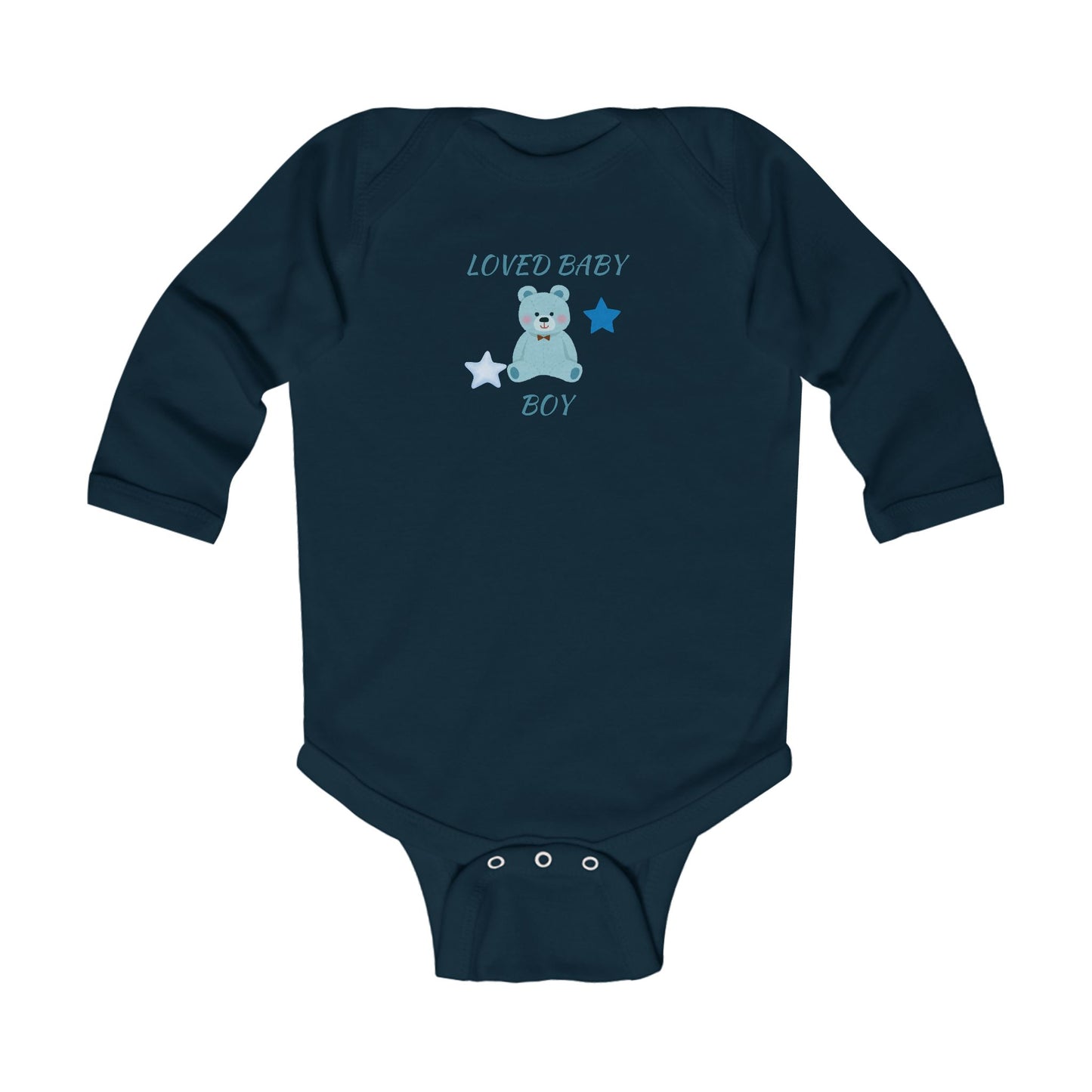 LONG SLEEVE BODYSUIT GIFT FOR INFANT BOY