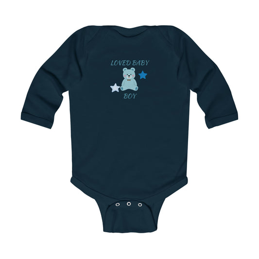 LONG SLEEVE BODYSUIT GIFT FOR INFANT BOY