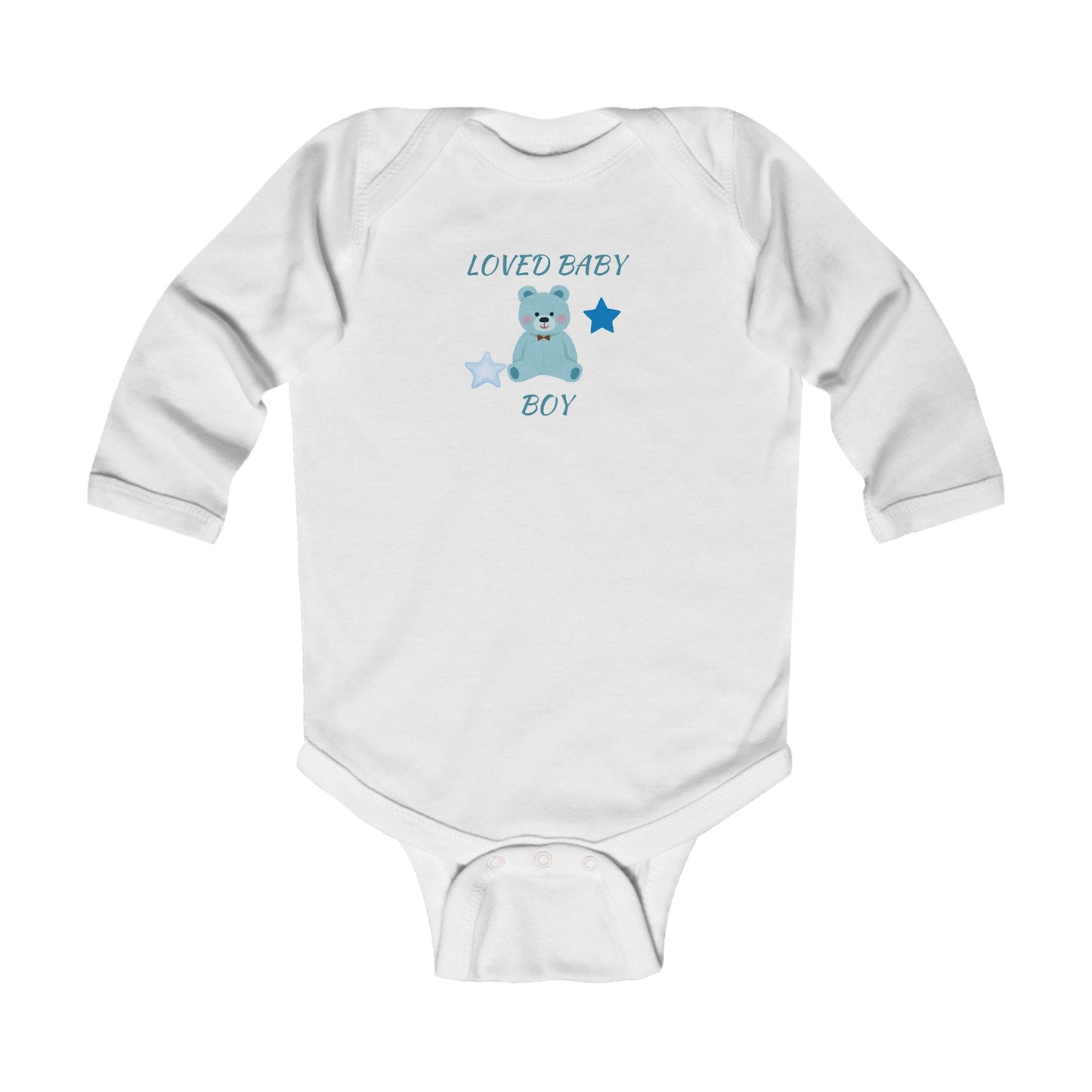 LONG SLEEVE BODYSUIT GIFT FOR INFANT BOY