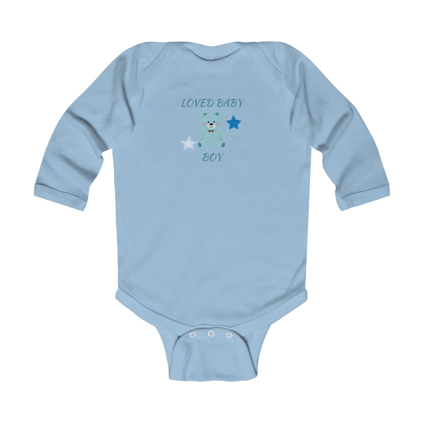 LONG SLEEVE BODYSUIT GIFT FOR INFANT BOY