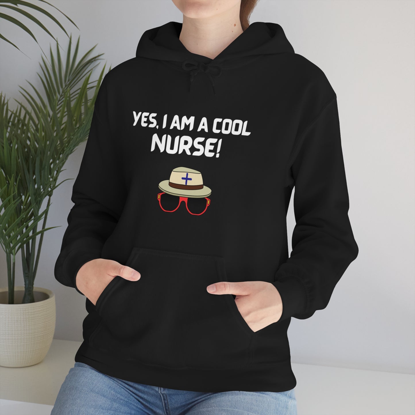 COOL NURSE SATATEMENT HOODIE GIFT