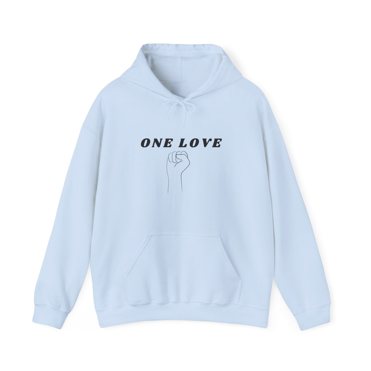 ONE LOVE SOLIDARITY HOODED  SWEATSHIRT GIFT