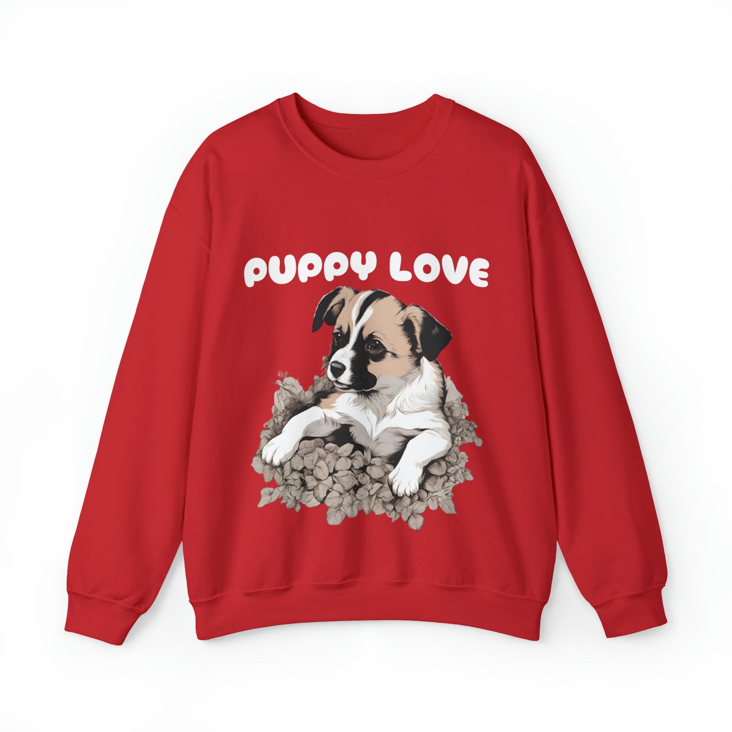 Puppy Love Puppy Pic Crewneck sweatshirt Gift