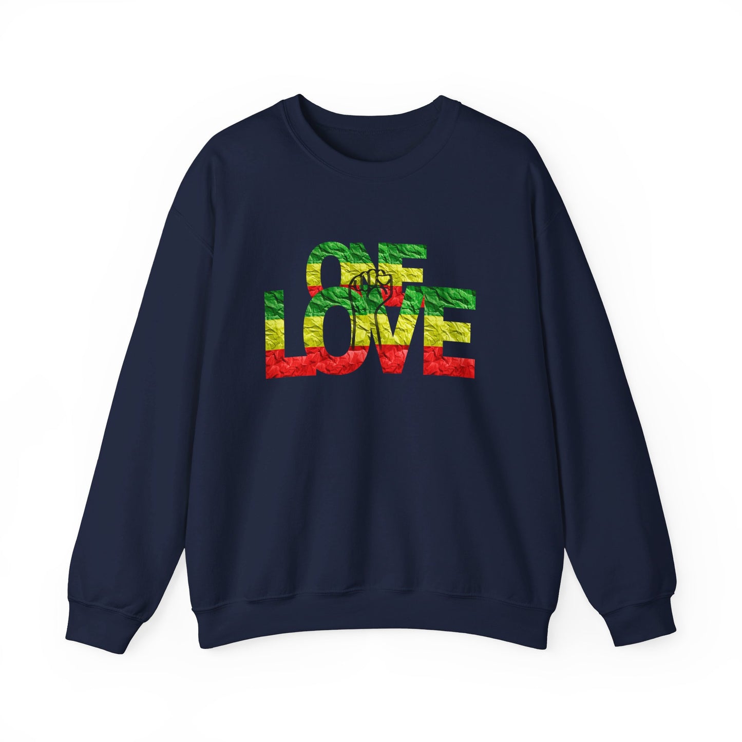 ONE LOVE POWER STATEMENT CREWNECK SWEATSHIRT GIFT