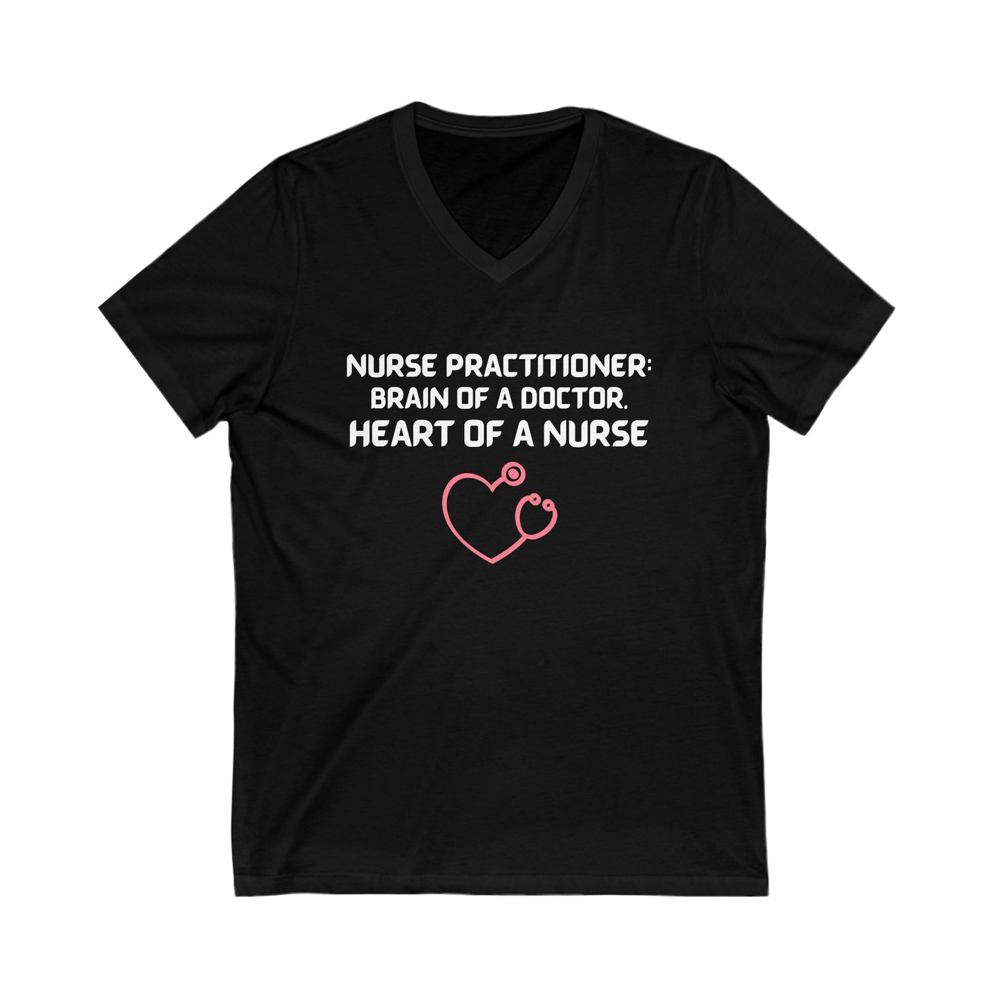 UNISEX V NECK NURSE PRACTIONER TEE SHIRT GIFT