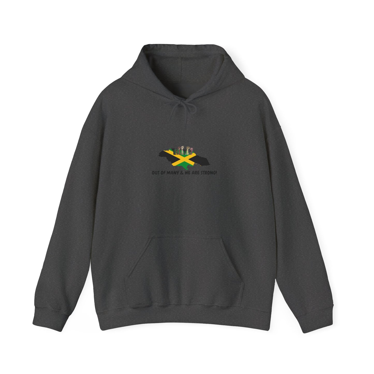 Jamaica Pride Hoodie – "Out of Many, We Are Strong"
