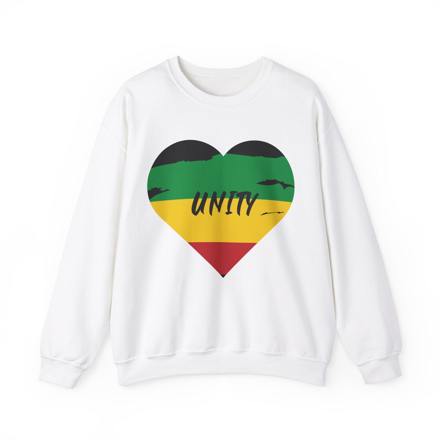 RASTAH UNITY HEART SWEATSHIRT