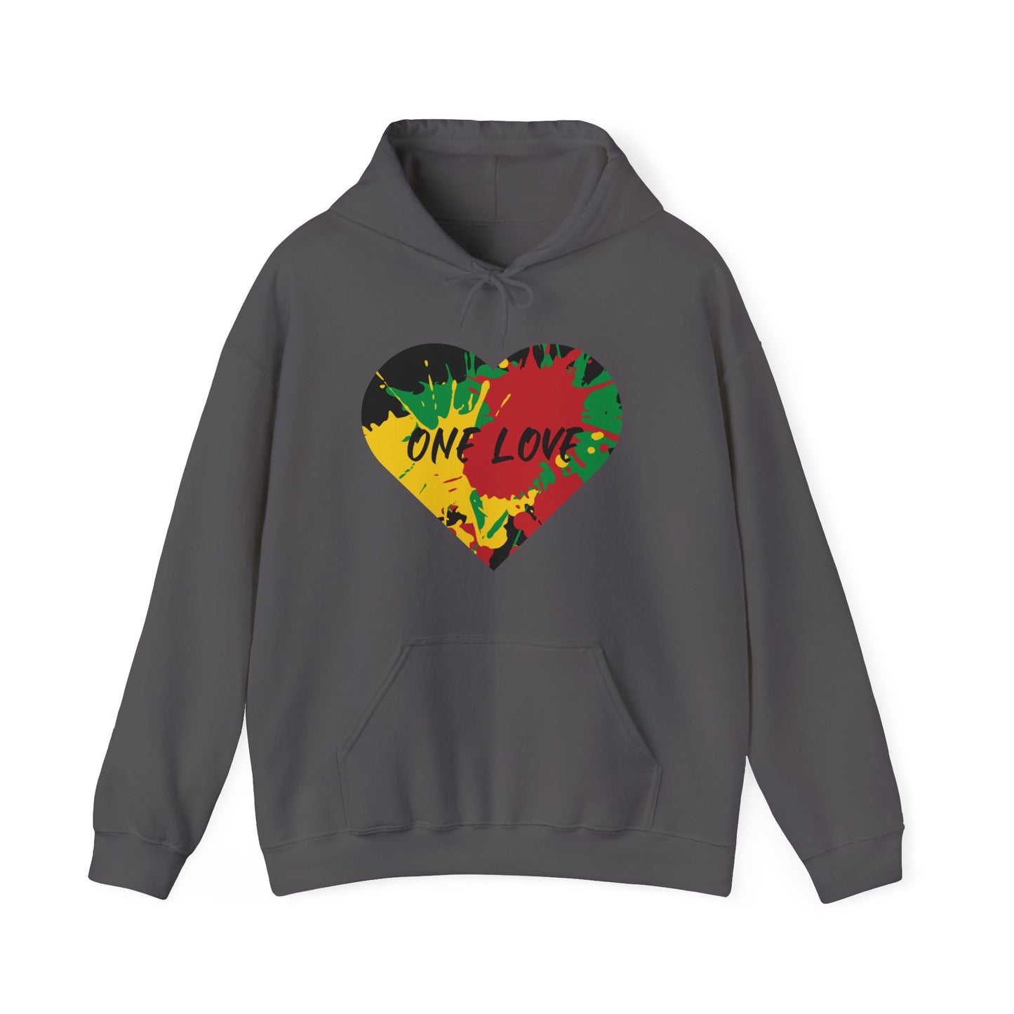 ONE LOVE RASTAH COLORS HOODED SWEATSHIRT