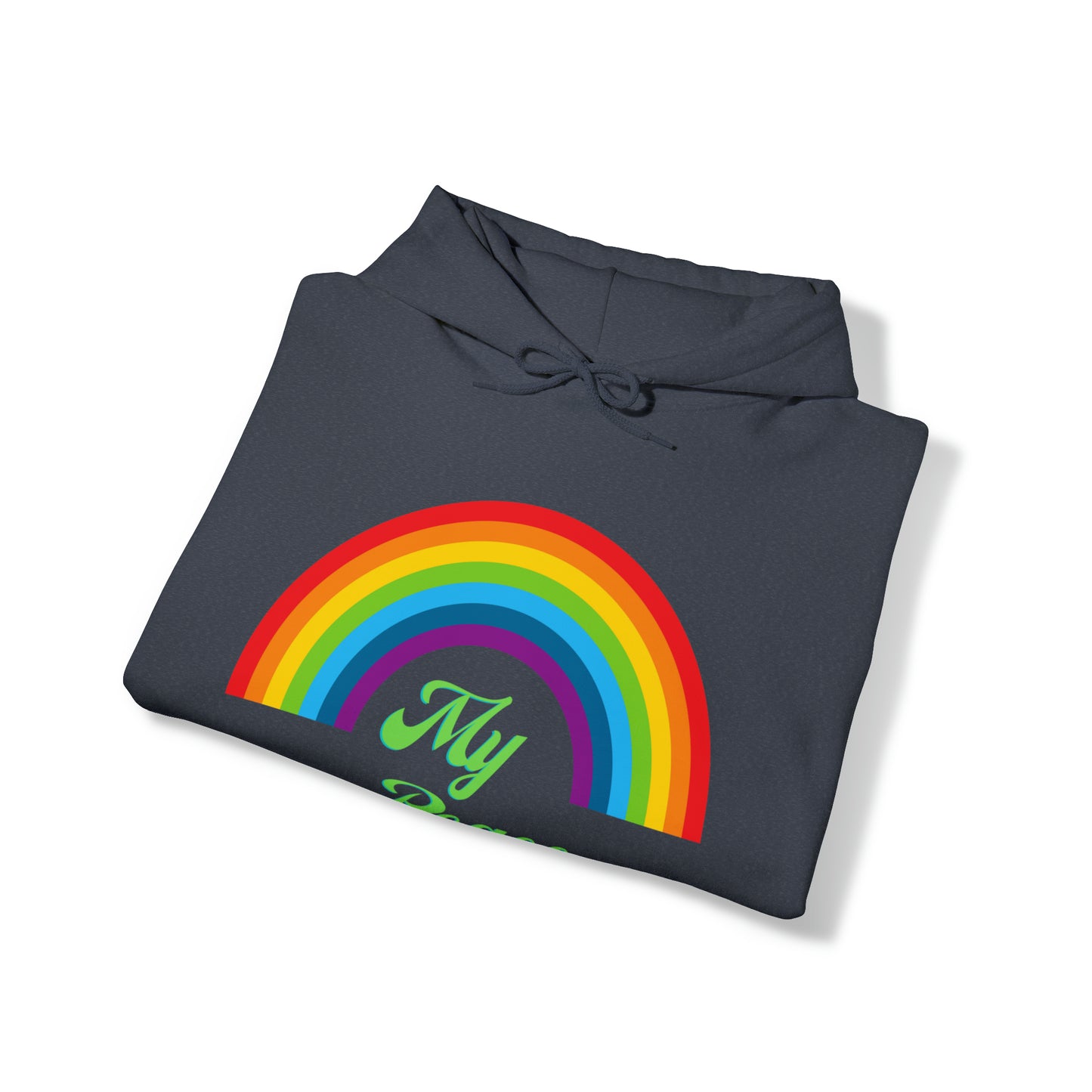 Rainbow Design Unisex Hoodie Gift