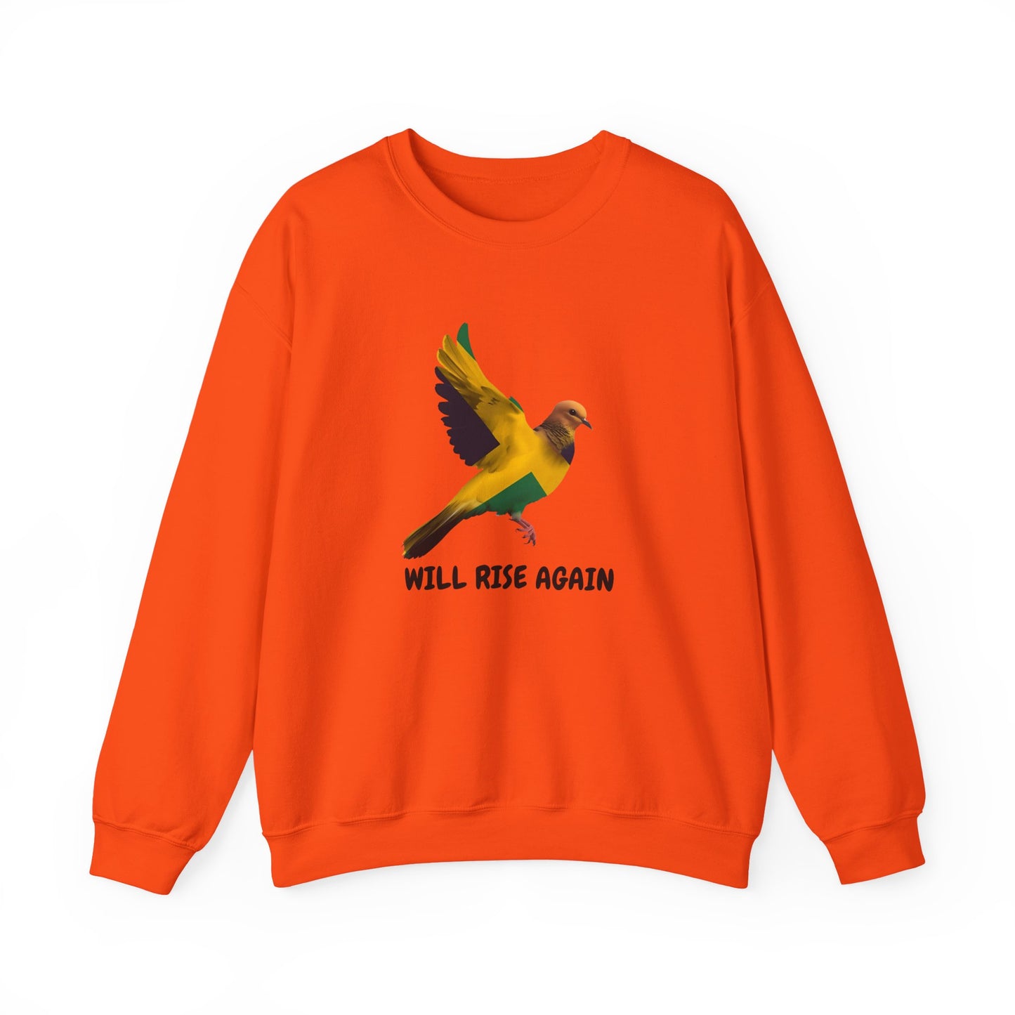 Will Rise Again Flying Bird Inspirational Pullover