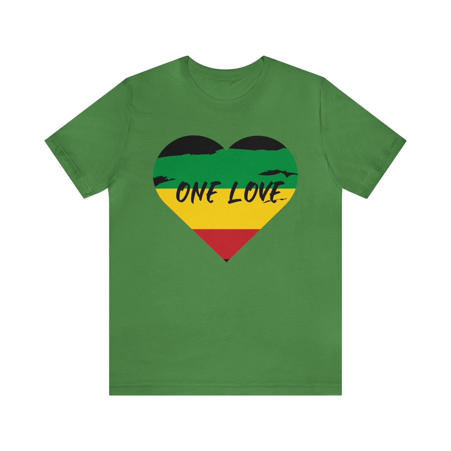 ONE LOVE RASTAH DESIGN UNISEX TEE SHIRT