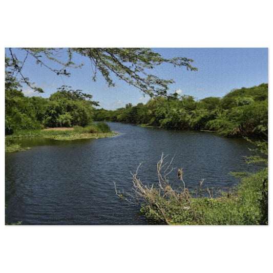 Milk River Jigsaw Puzzle with Tin Jamaica Nostalgia