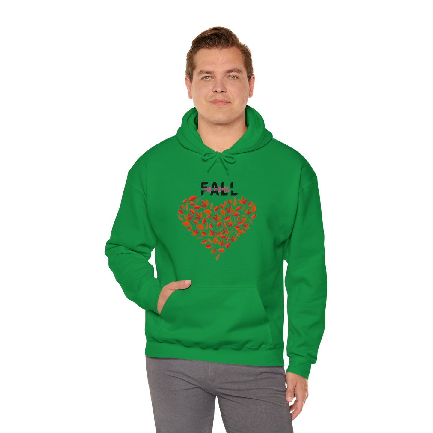 FALL IN LOVE FALL THEME UNISEX HOODIE GIFT