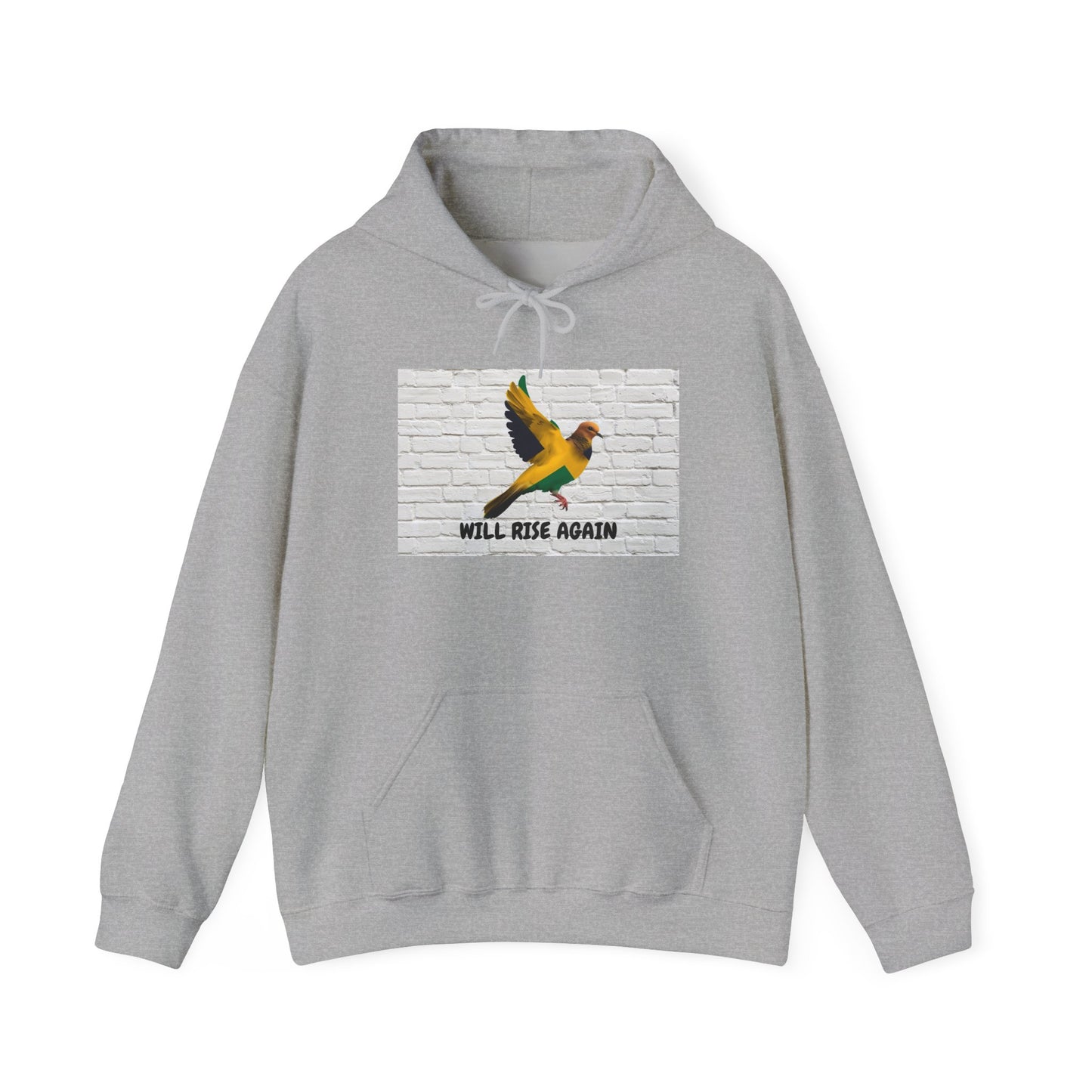 Will Rise Again Bird Graphic  Bird Pullover A