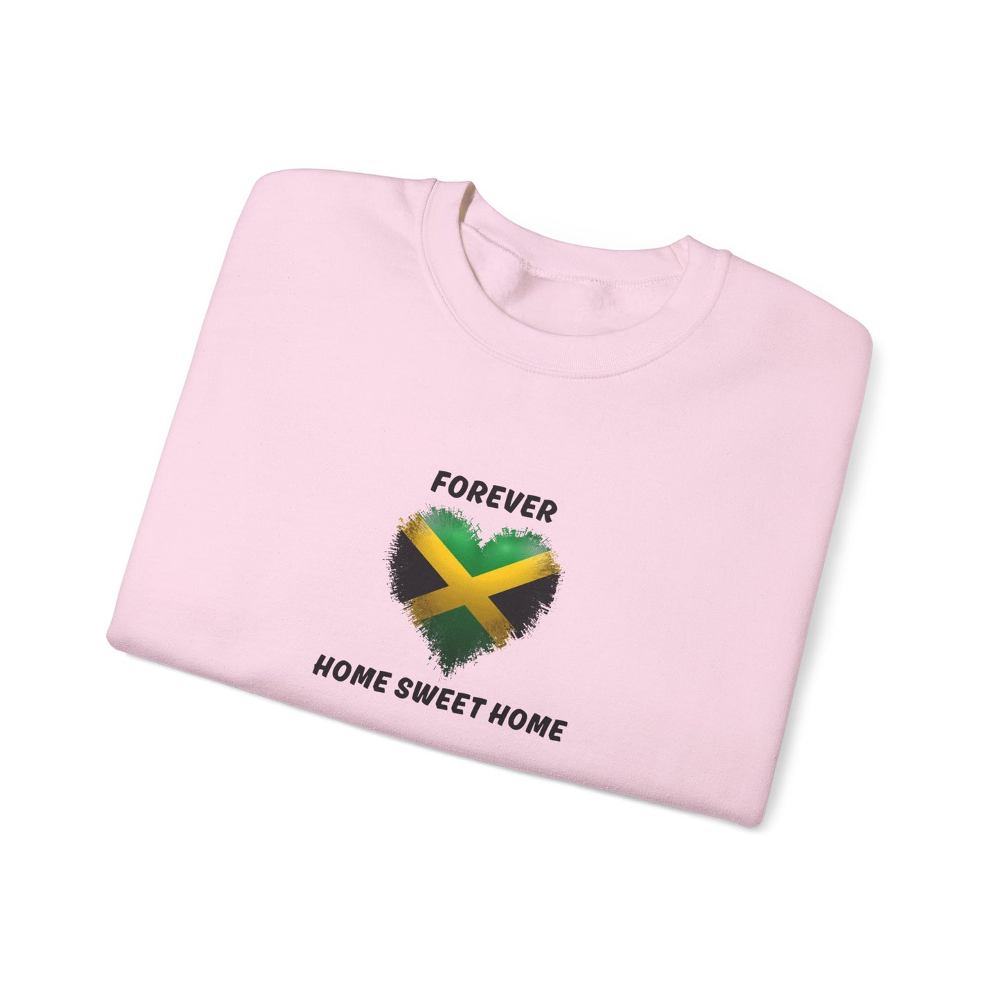 Love Jamaica Heart Crewneck Sweatshirt