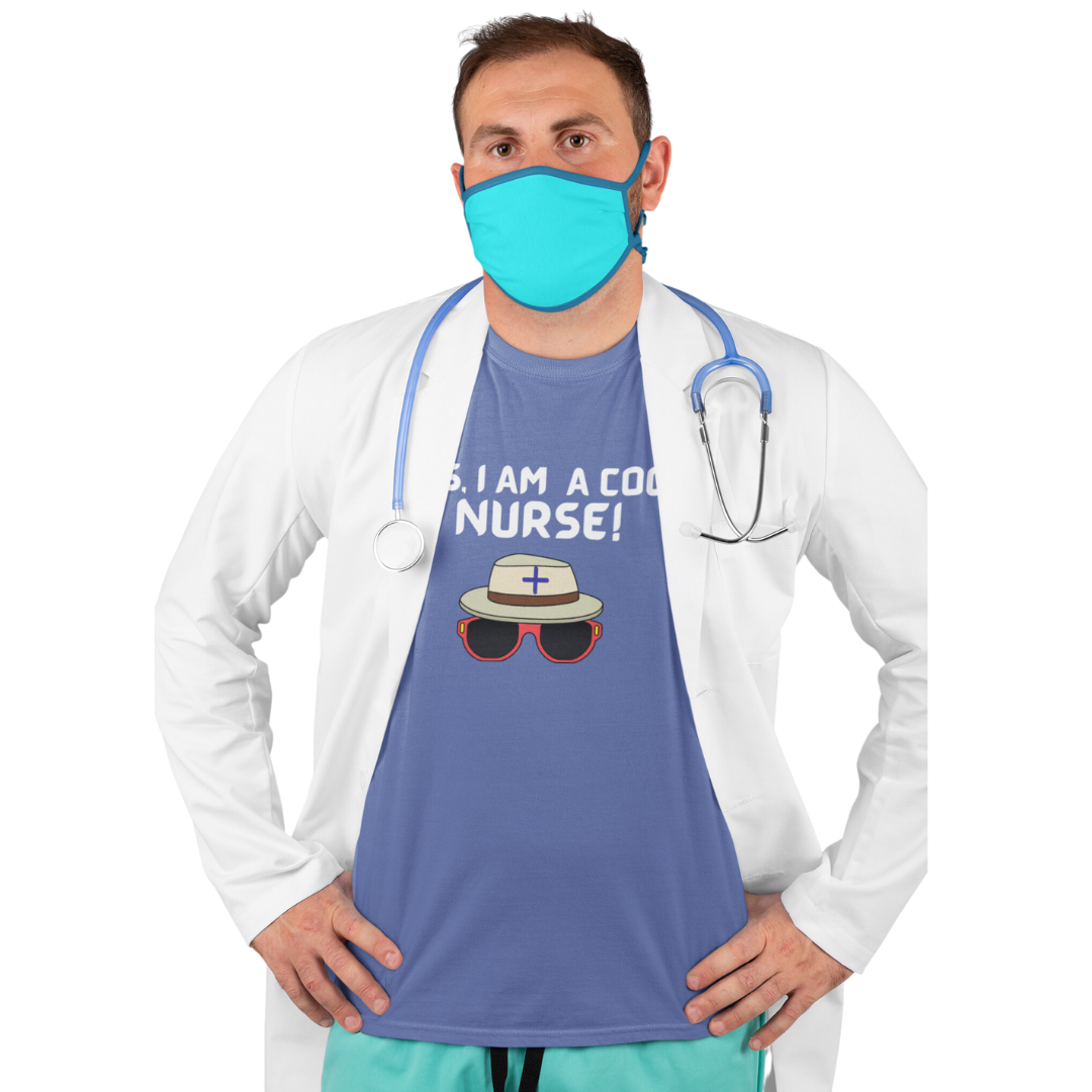 COOL NURSE CREWNECK TEE SHIRT GIFT FOR NURSES