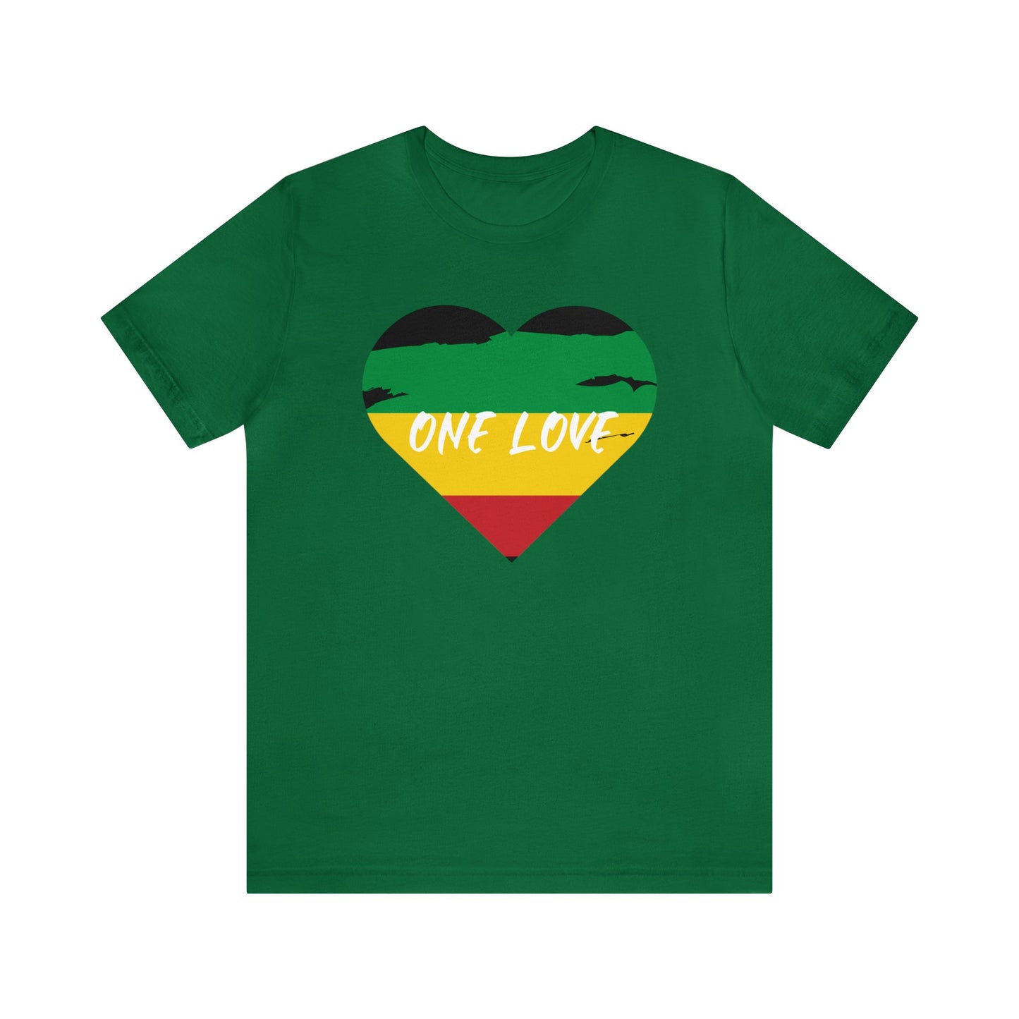 RASTA VYBE ONE LOVE SHORT SLEEVE T SHIRT