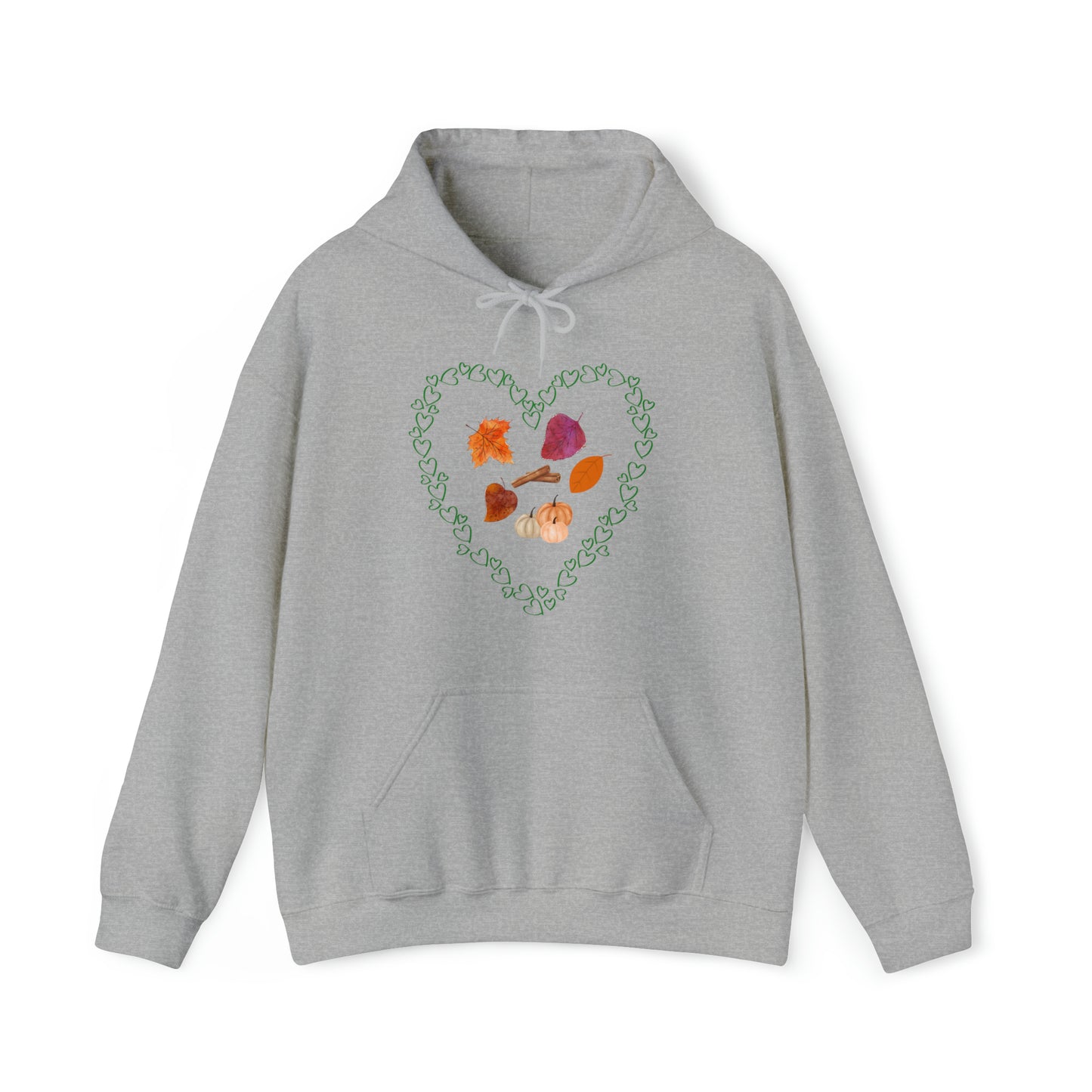 LOVE FALL HOODED SWEATSHIRT GIFT